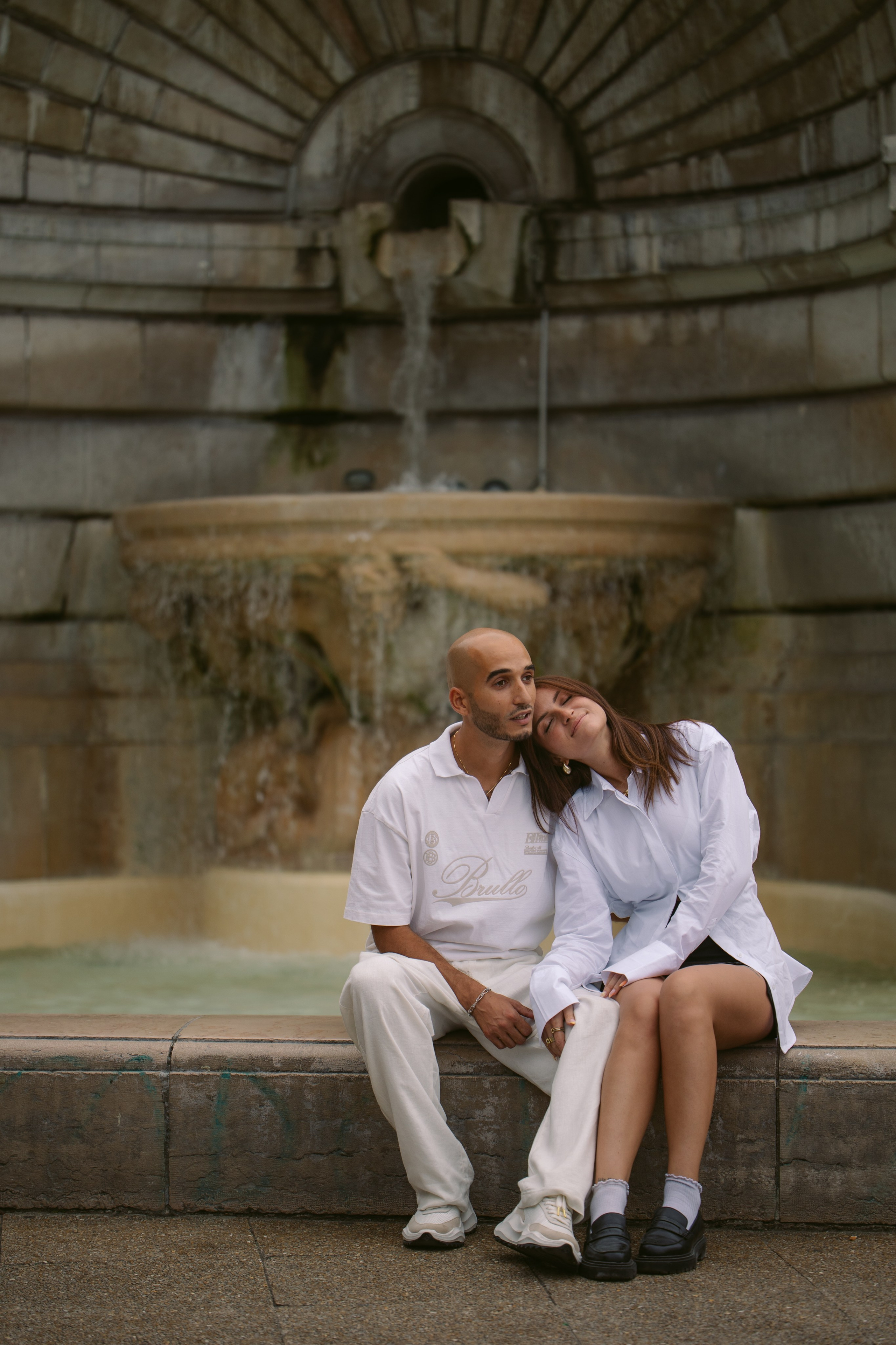 Tim & Pauline — A Parisian Stroll Photoshoot. Свадебный фотограф в Париже