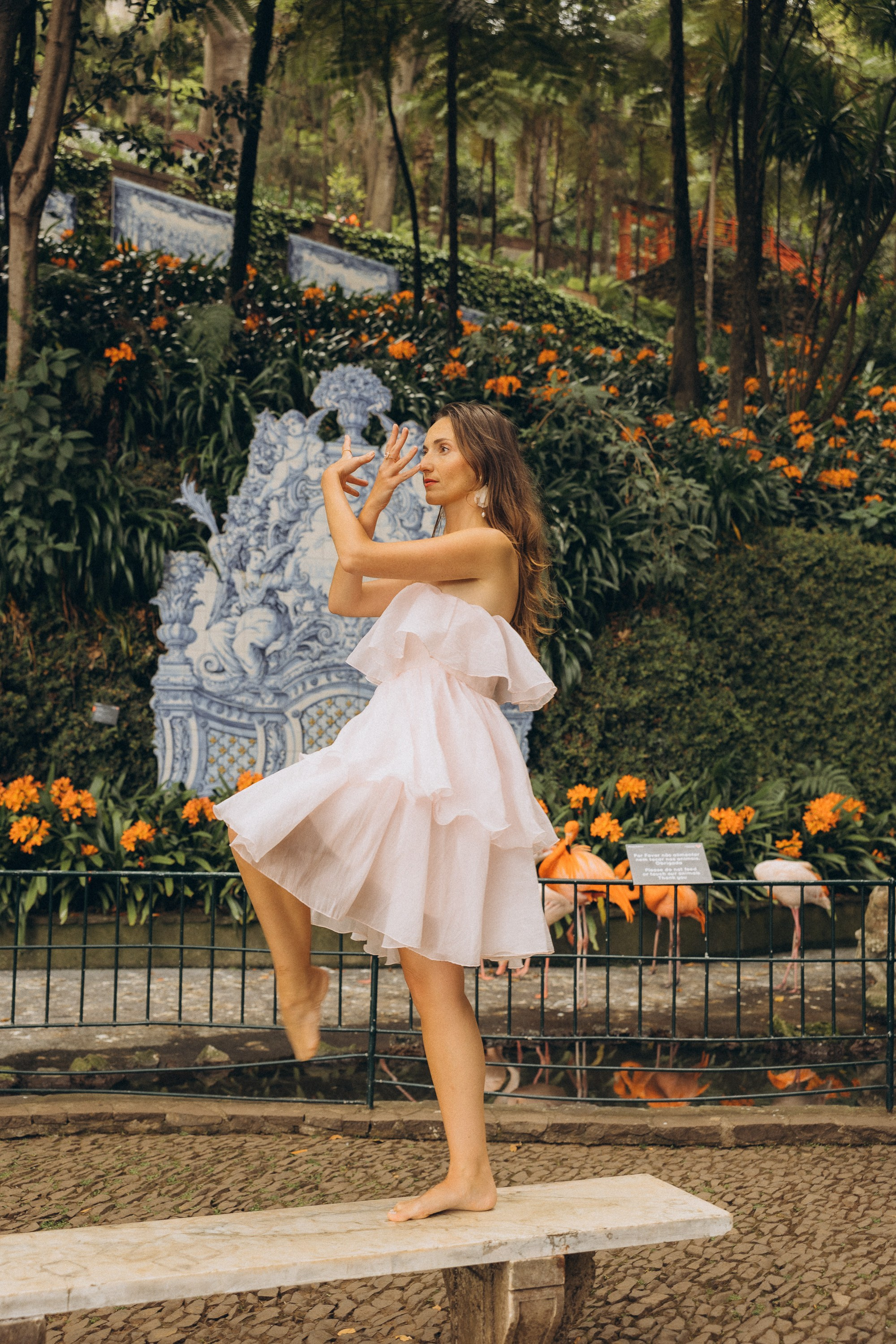 Ladies in the Jardim Monte Palace