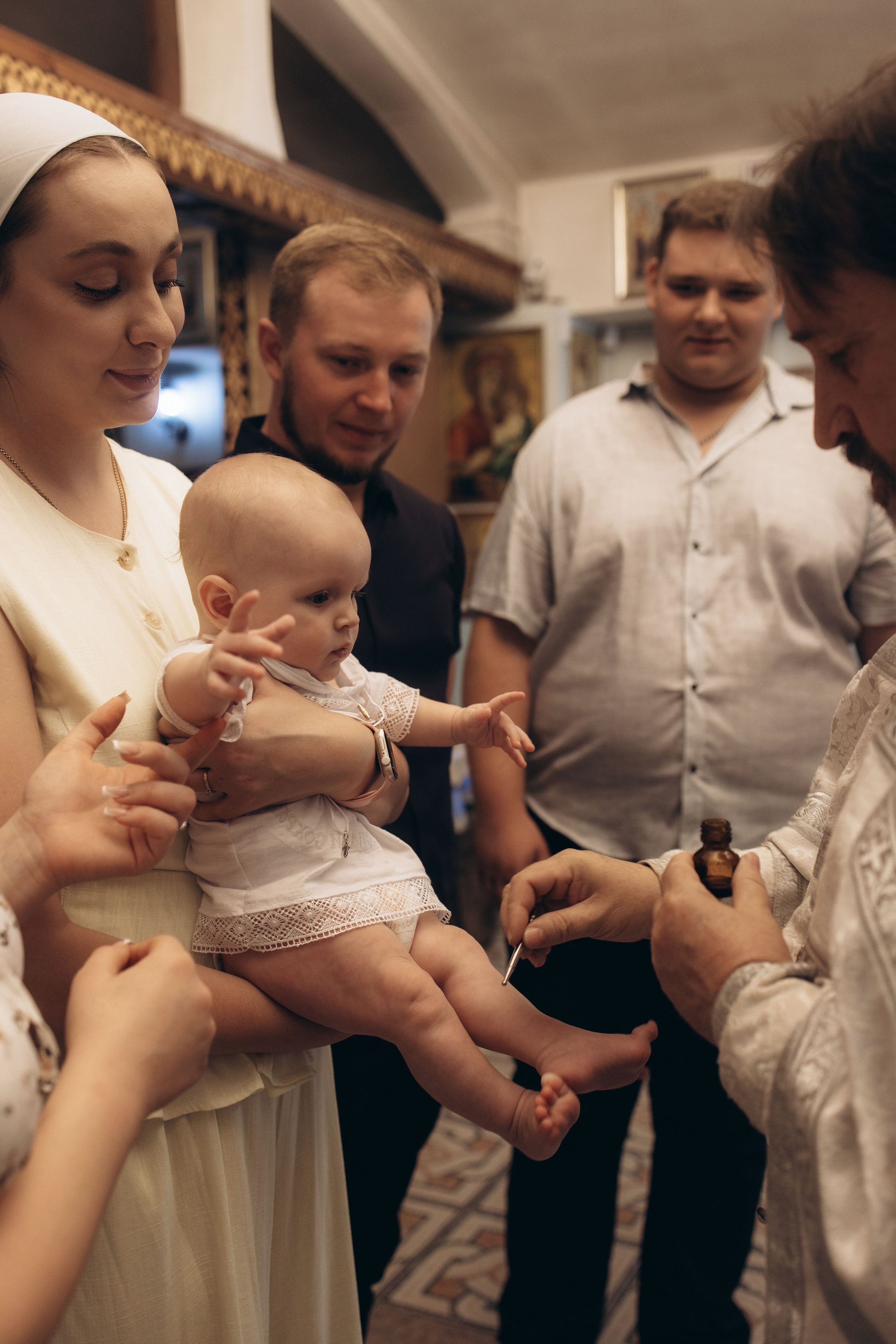 Blessed Moments. Christening. Фотограф родов, семей и новорожденных малышей в Дубае