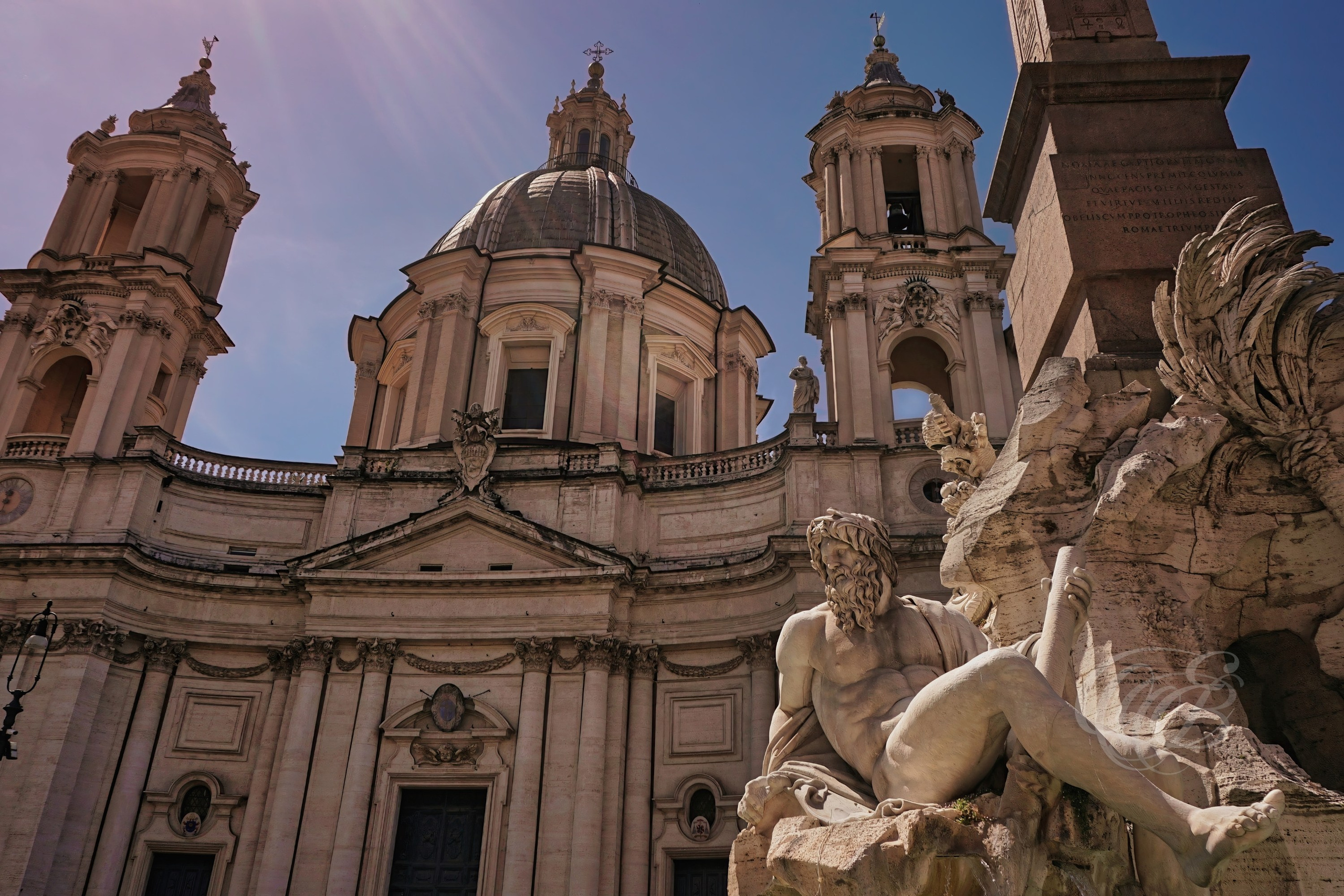 Photography of Italy — Piazza Navona & Sant'Agnese in Agone Church — Eduardo Bartoli Fine Art & Travel Photography