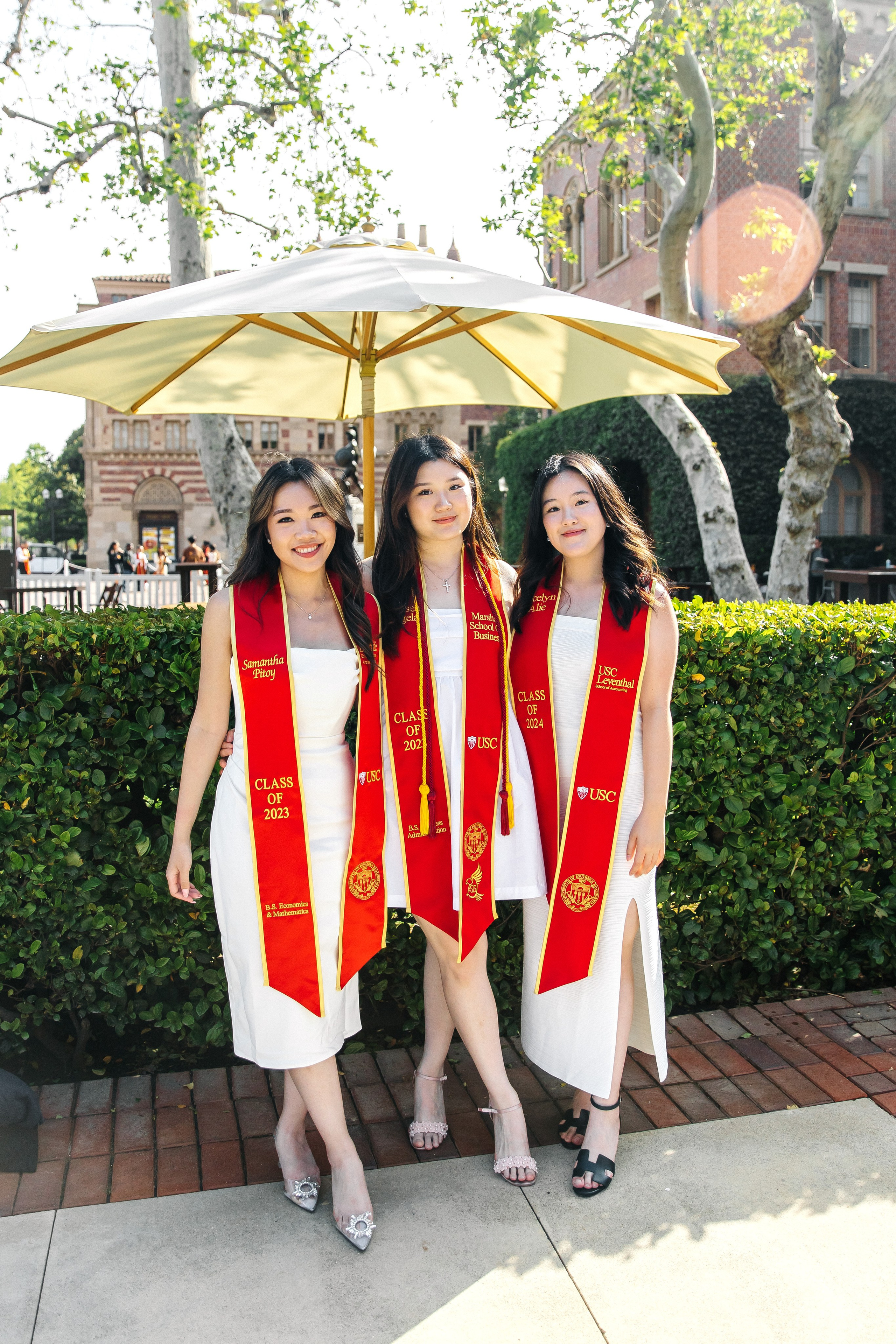 USC Graduation Photoshoot | Taya Frank. Southern California Family and Couple Photographer