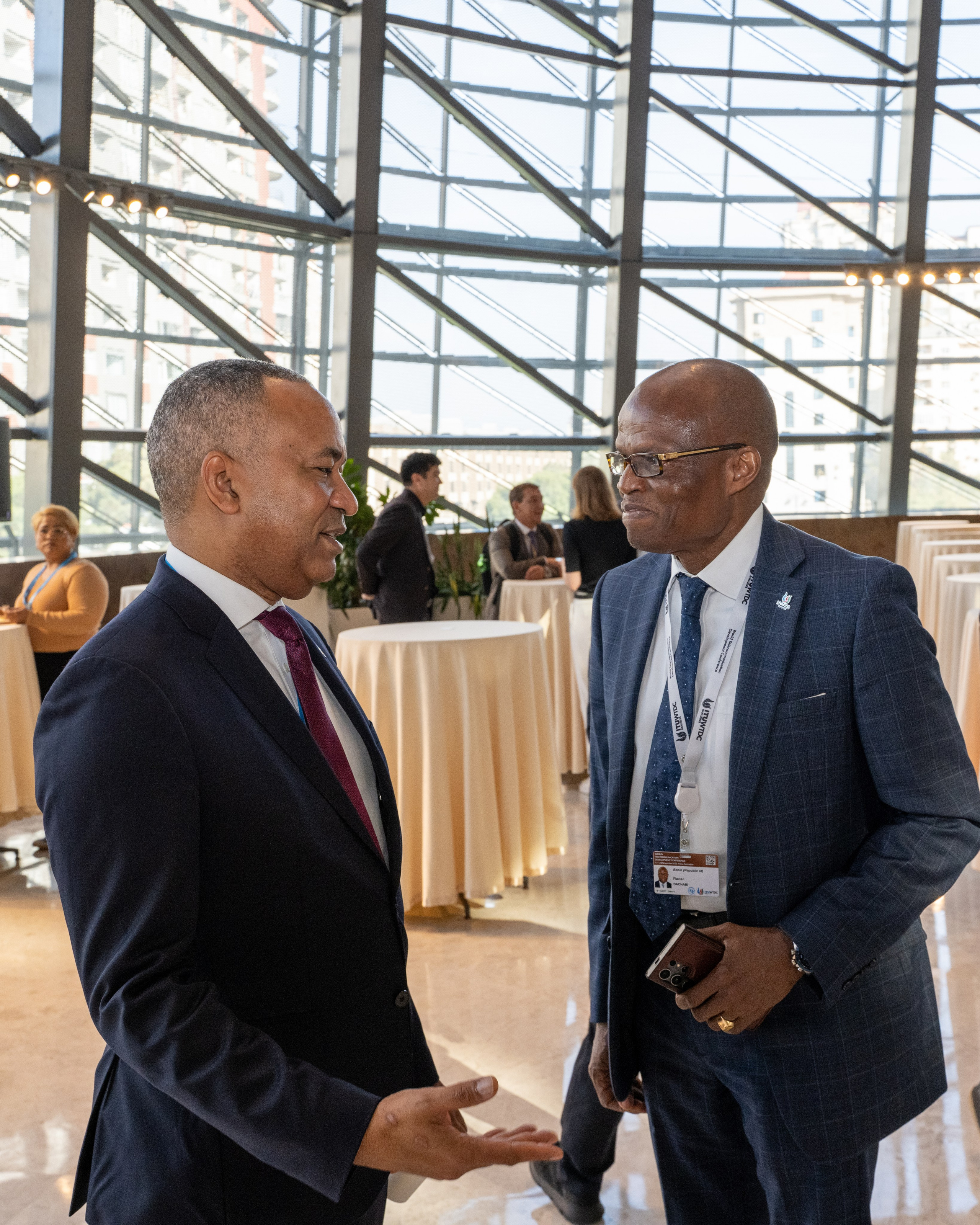 WTDC Baku 2025: Media Coverage of the Caribbean Telecommunications Union Delegation. Fotograf Baku