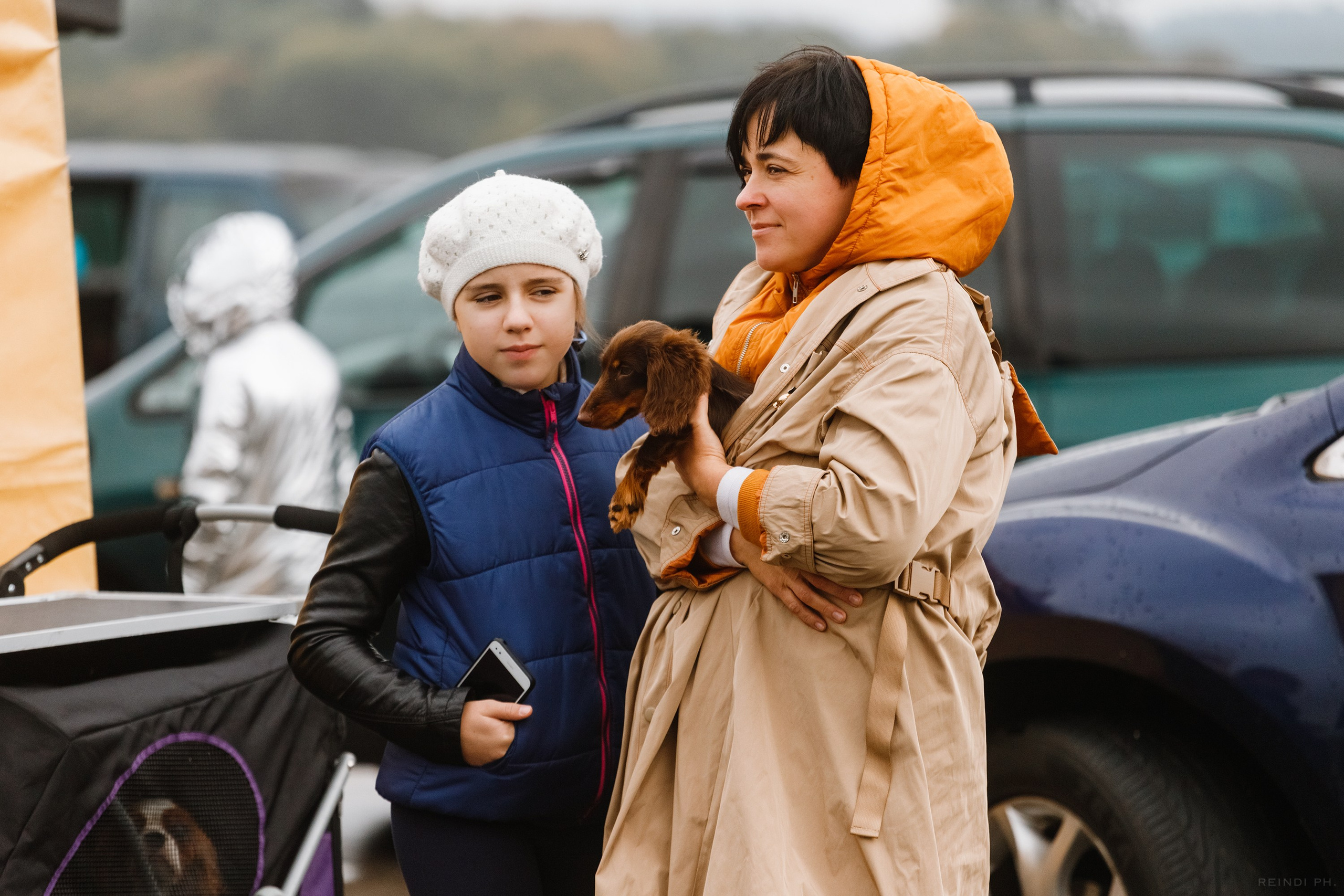Rainy dog show in Grodno. Kaja | fotograf we Wrocławiu | ludzie i psy