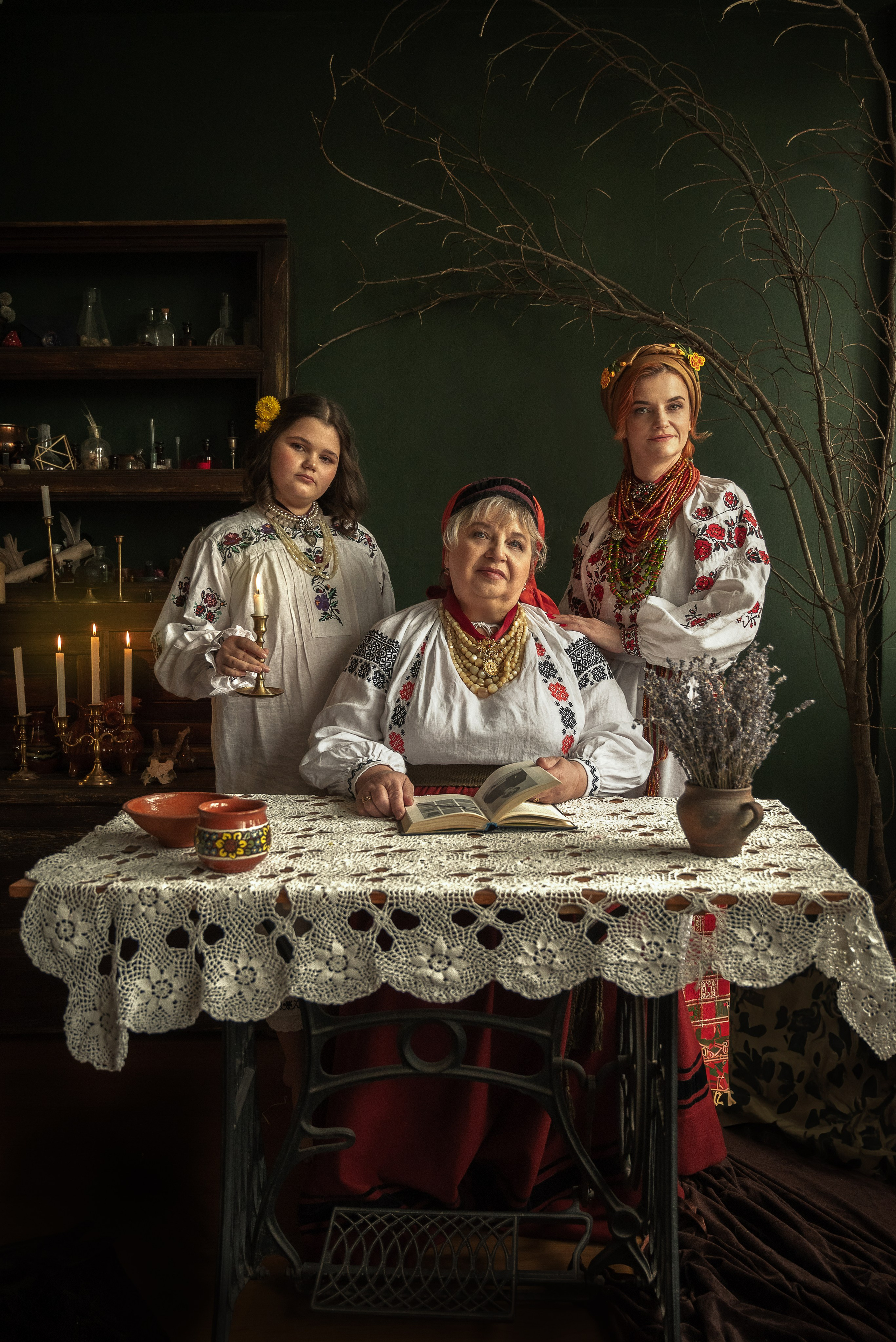 Lyudmila (Ukrainian Family). Victoria Lyubchenko — fine art photography in Bismarck, ND