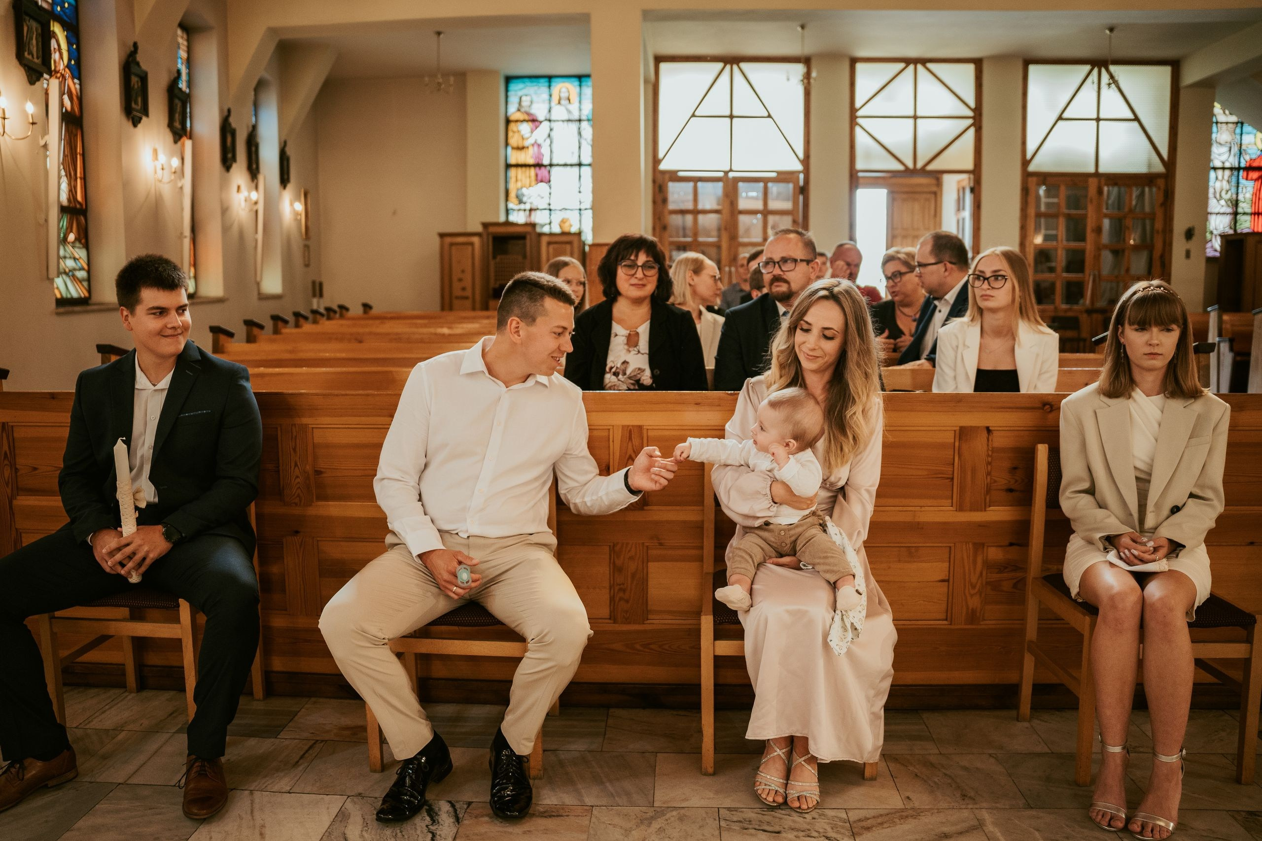 Chrzest Święty Leona. Michał Kaźmierczyk - Fotograf