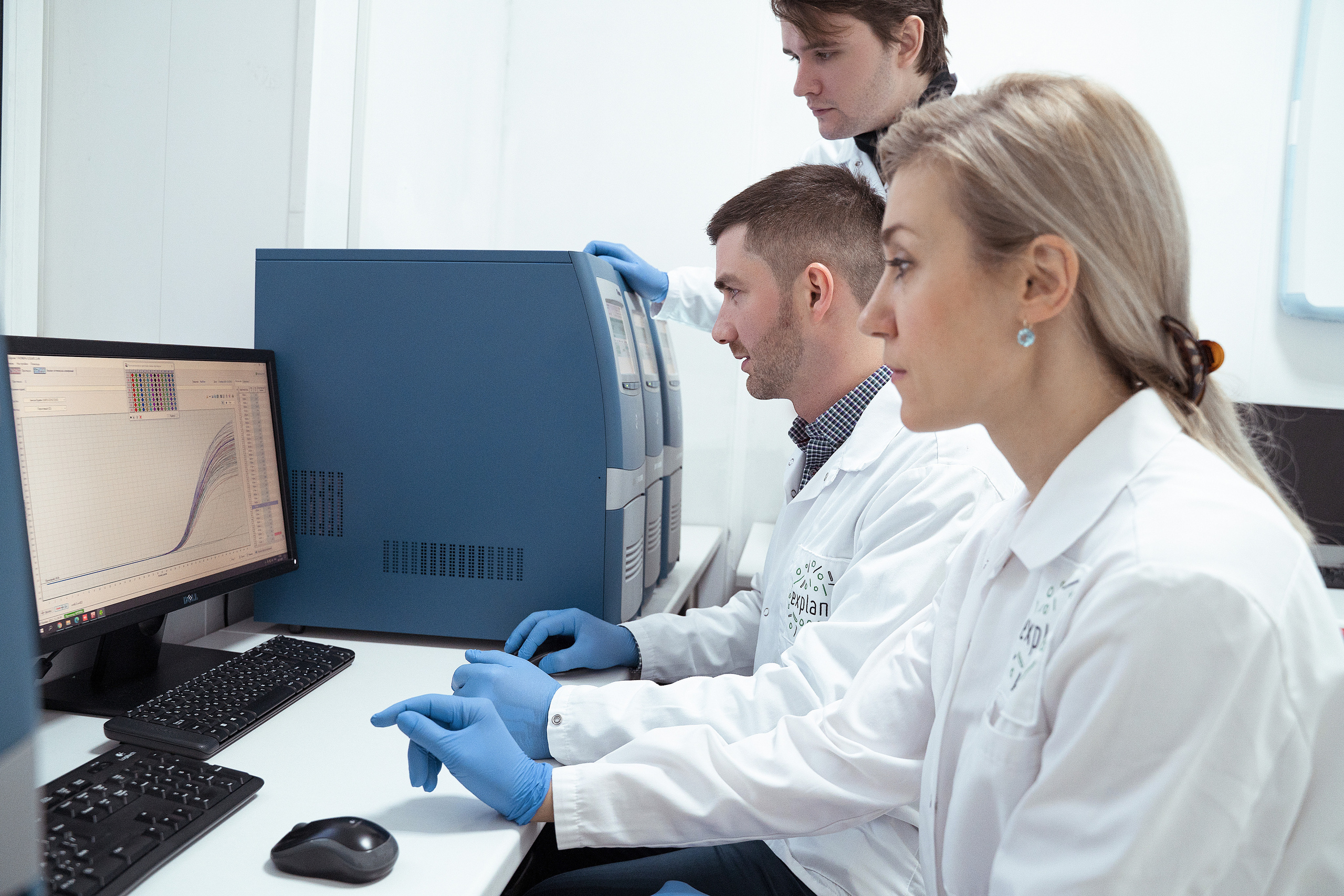 Photo shoot for medical laboratory Explana. Your photographer in Madeira