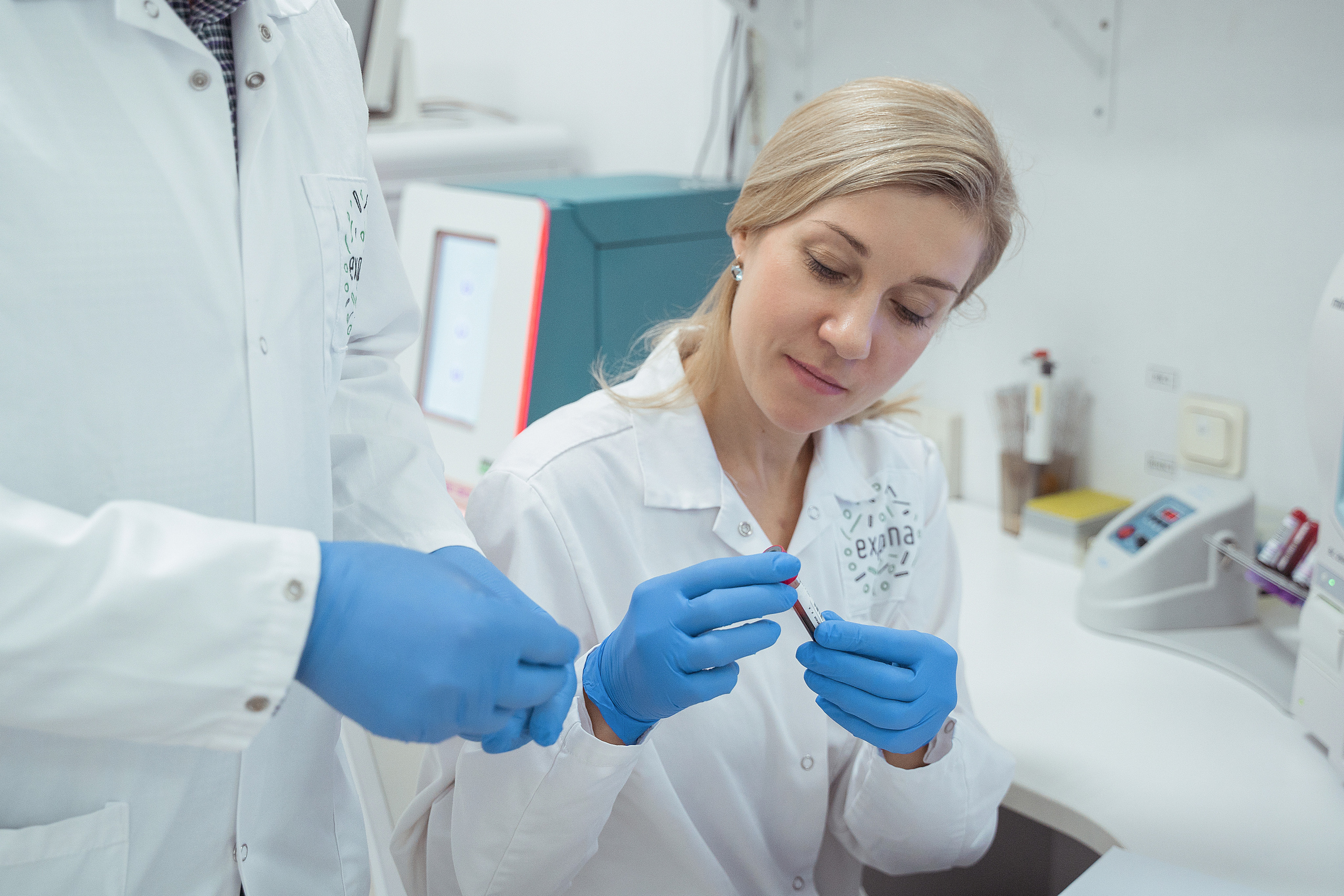 Photo shoot for medical laboratory Explana. Your photographer in Madeira