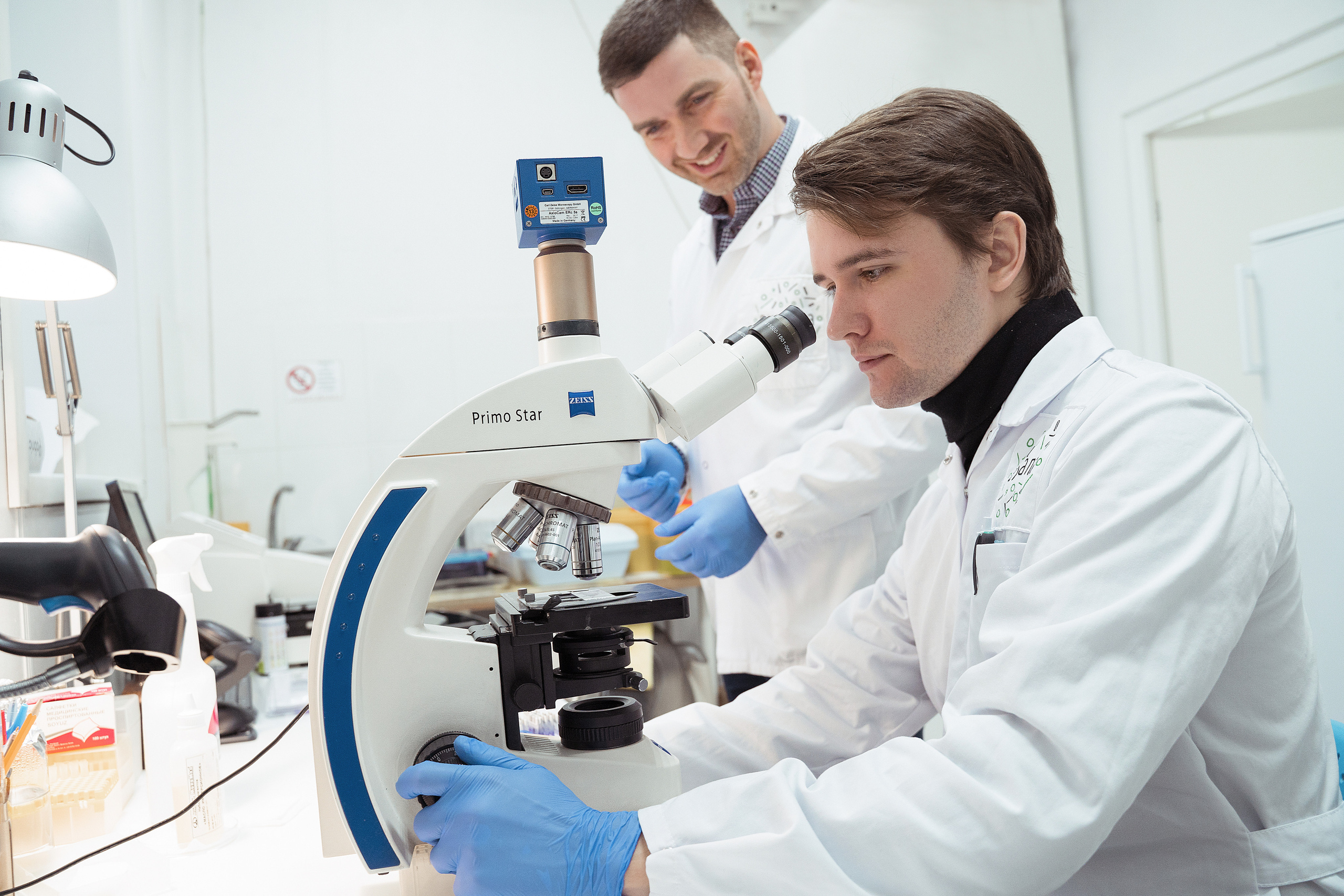 Photo shoot for medical laboratory Explana. Your photographer in Madeira