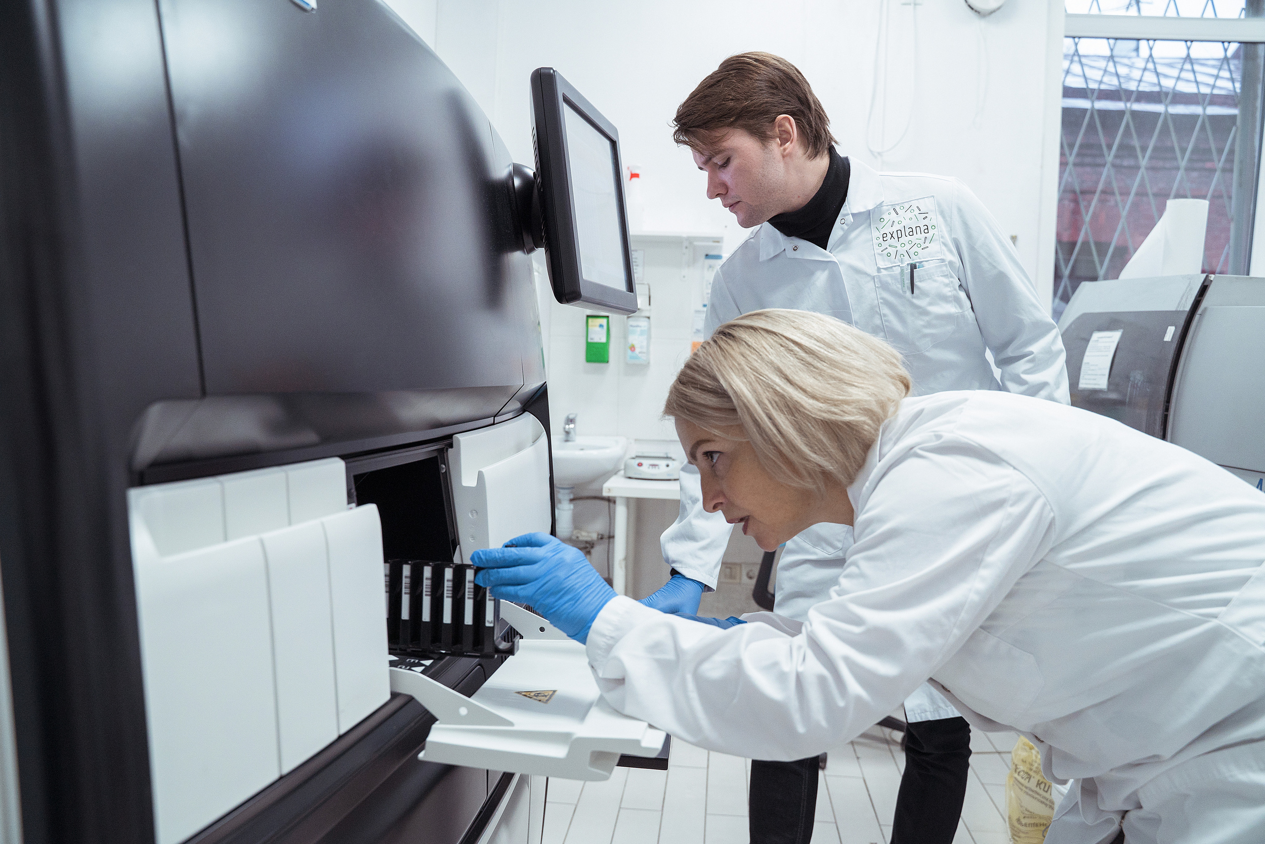 Photo shoot for medical laboratory Explana. Your photographer in Madeira