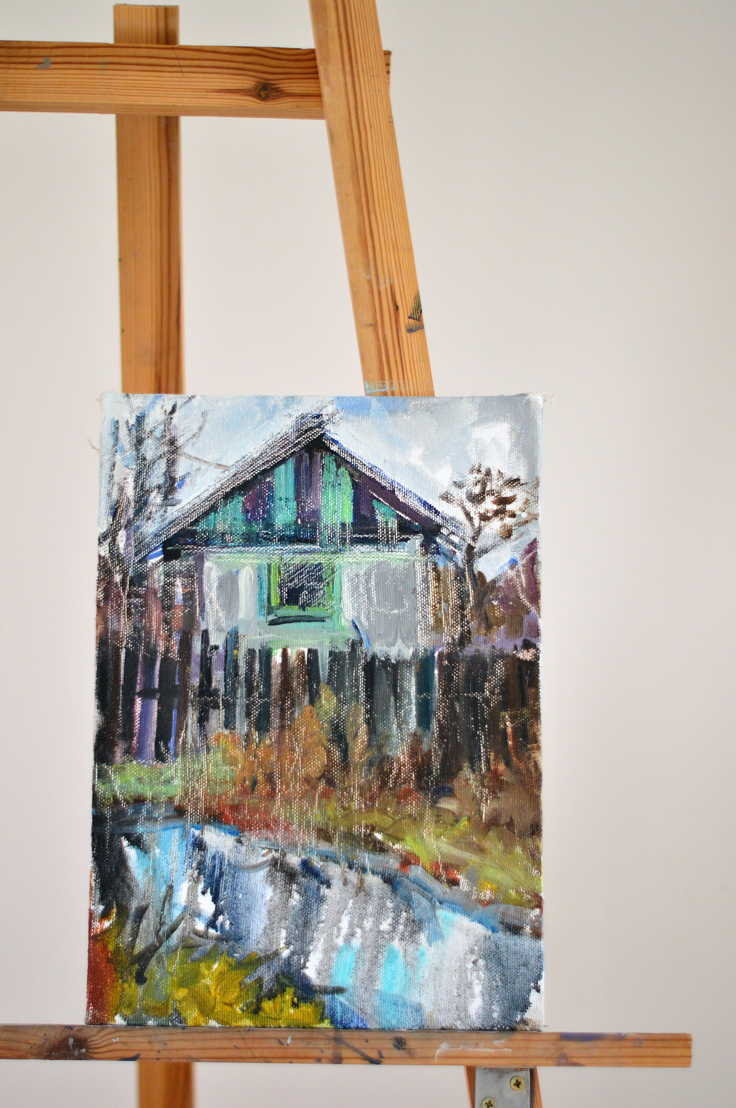 «The Lodge». Художник живописец Савелова Ольга