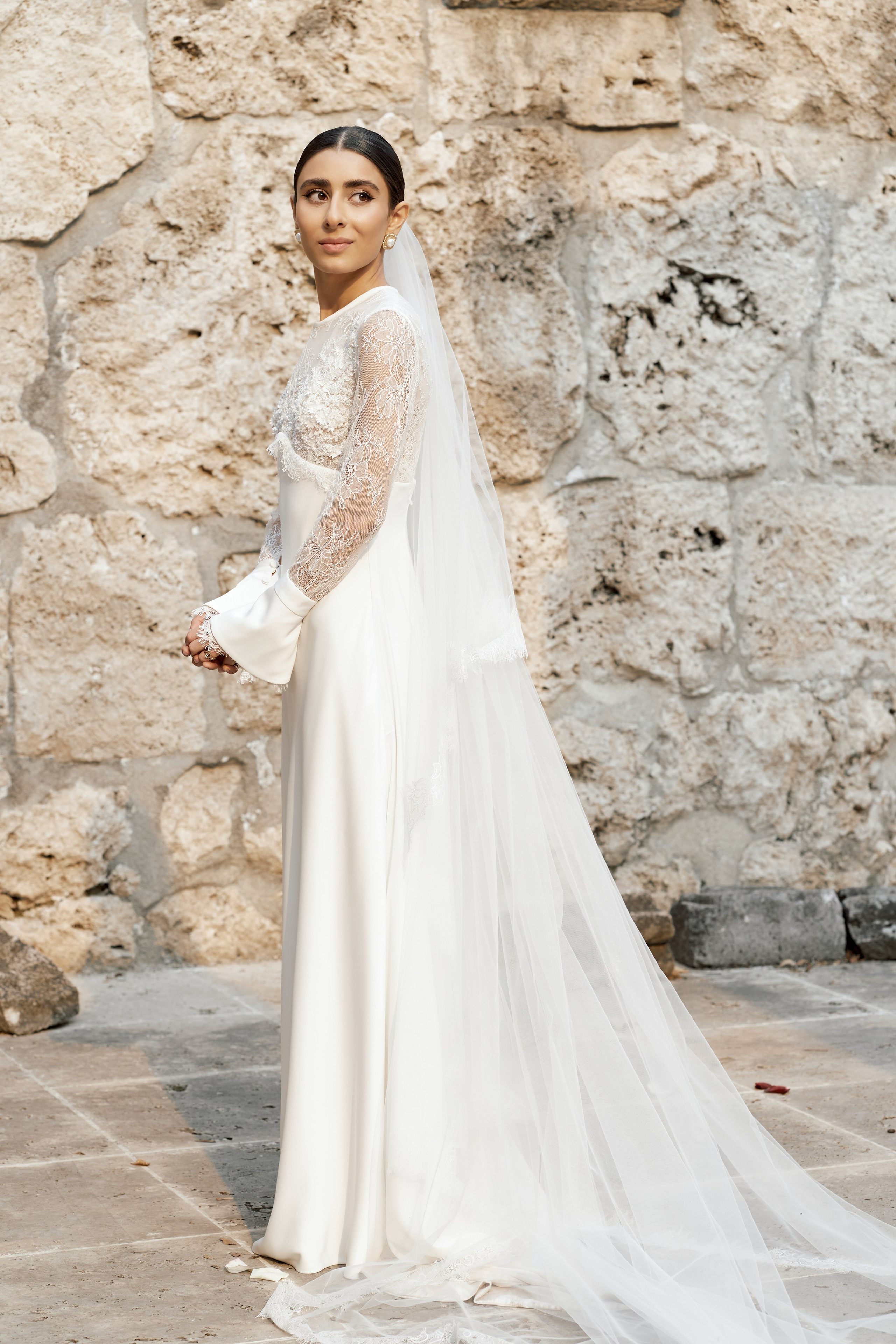 Luxury destination wedding in Europe captured in natural light