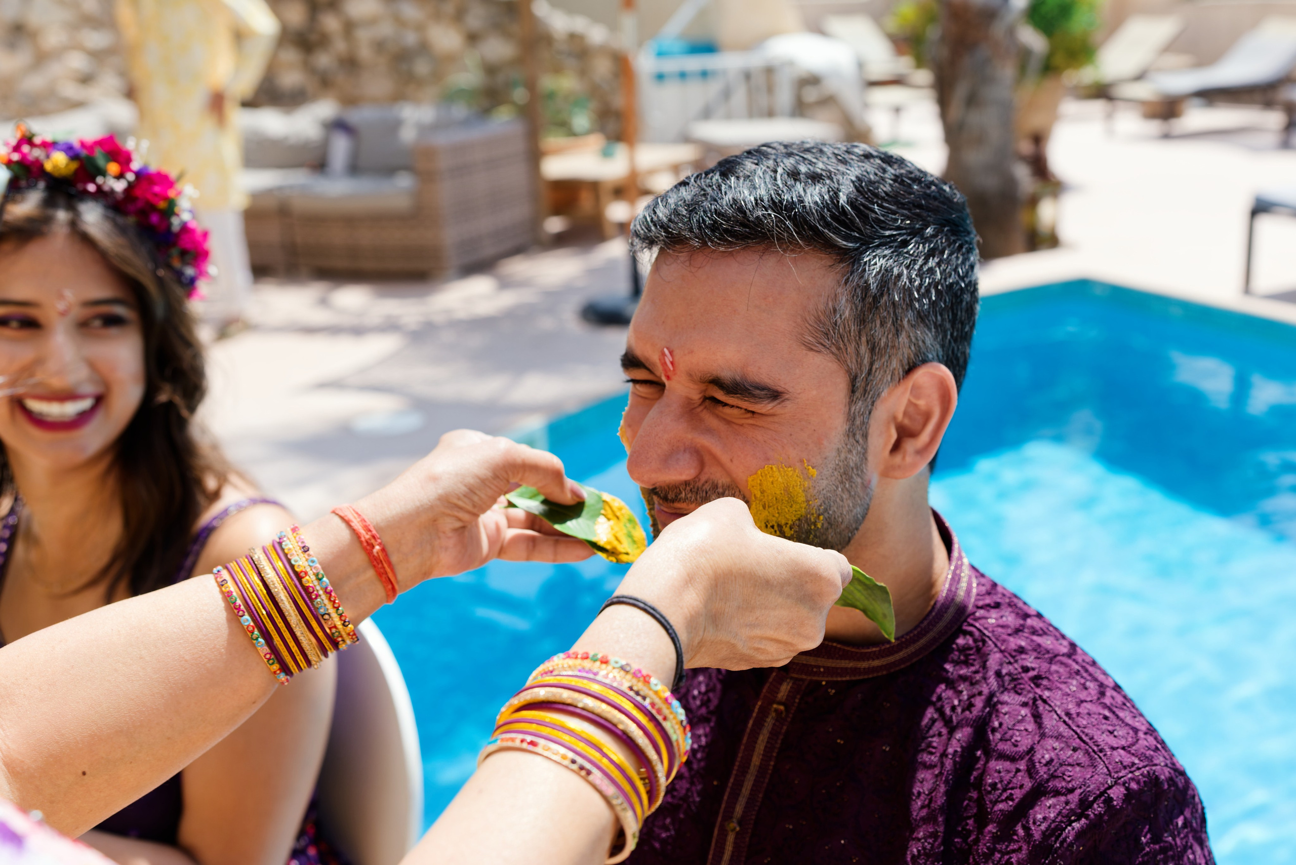 Haldi Ceremony & Mehndi Night & pre-wedding dinner, Barcelona