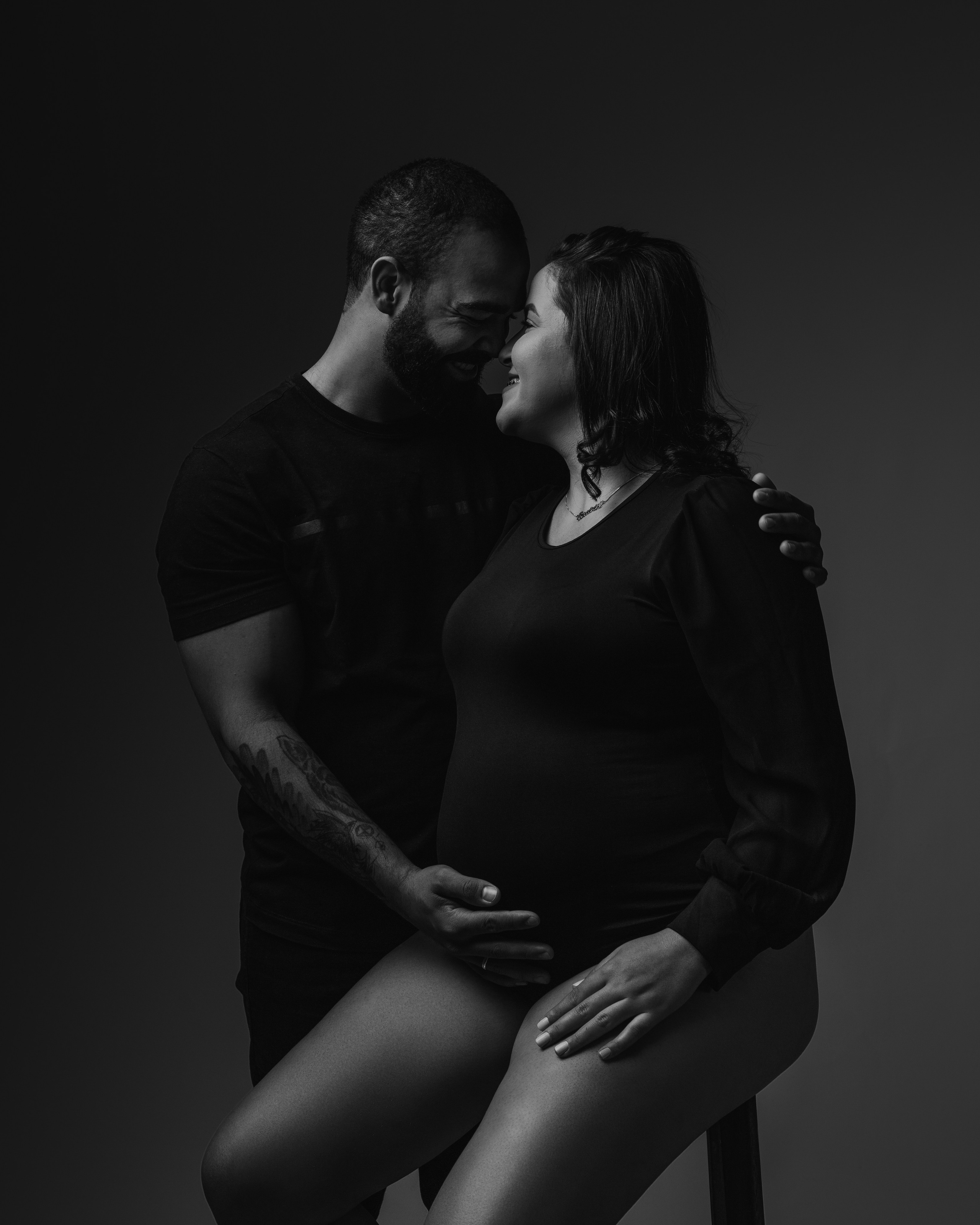 2025 | Beatriz — Gestante — Estudio. Denis Damasceno | Fotografia