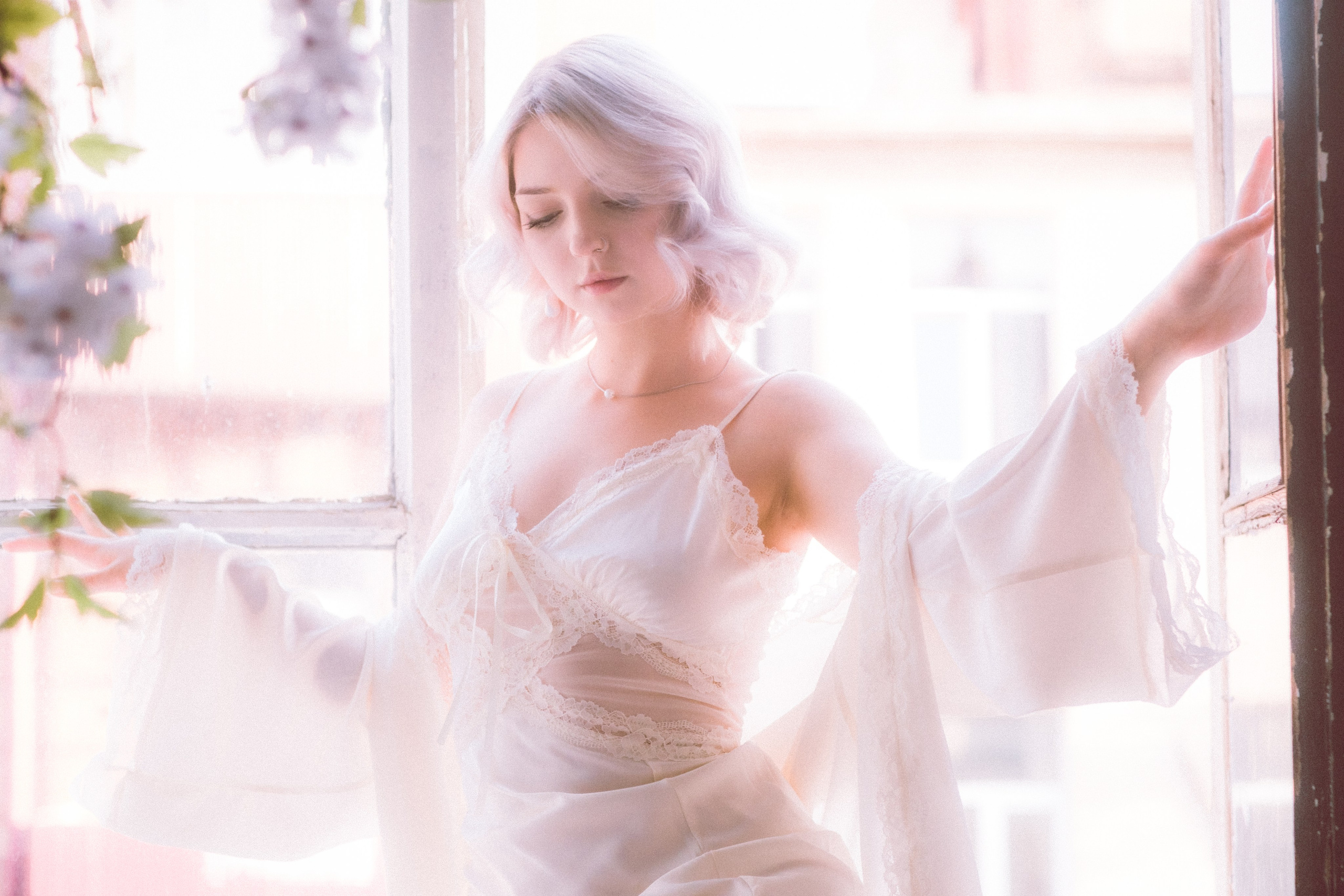 Adelina in Bloom | Soft Floral Portrait Photography