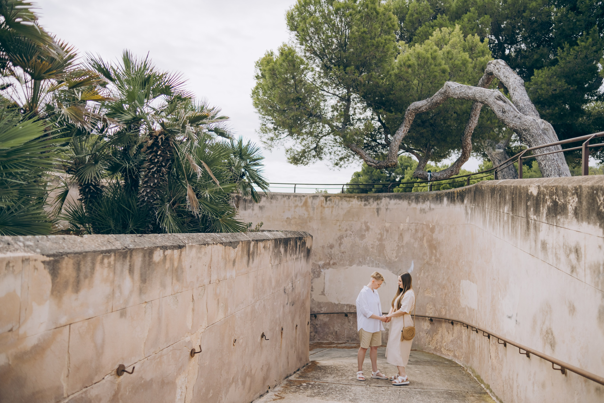 Love story of Iryna and Julia. Photographer in Mallorca