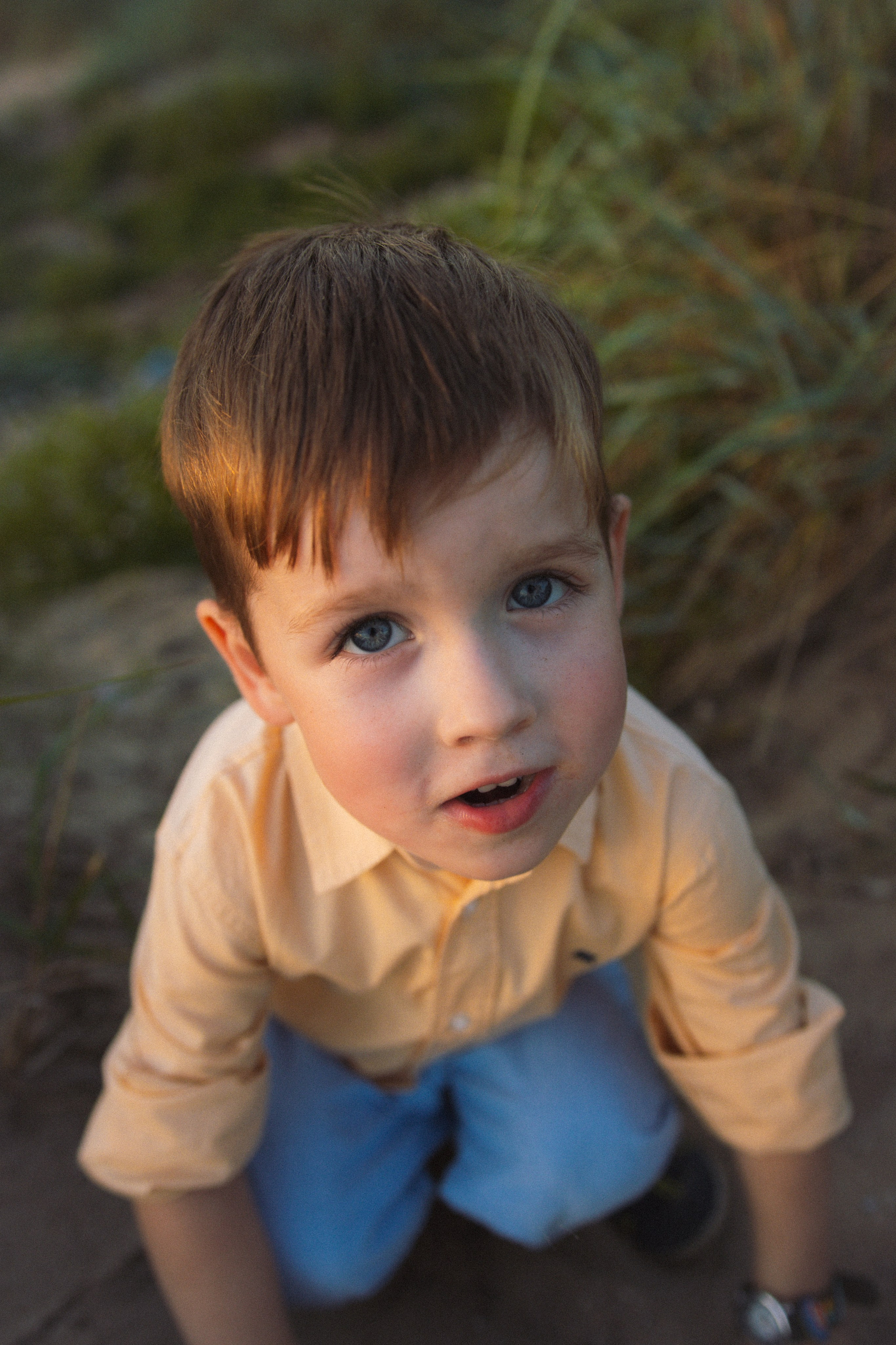 Warm evening in Falkenberg. Photographer in Gothenburg Aleksandra Stroganova