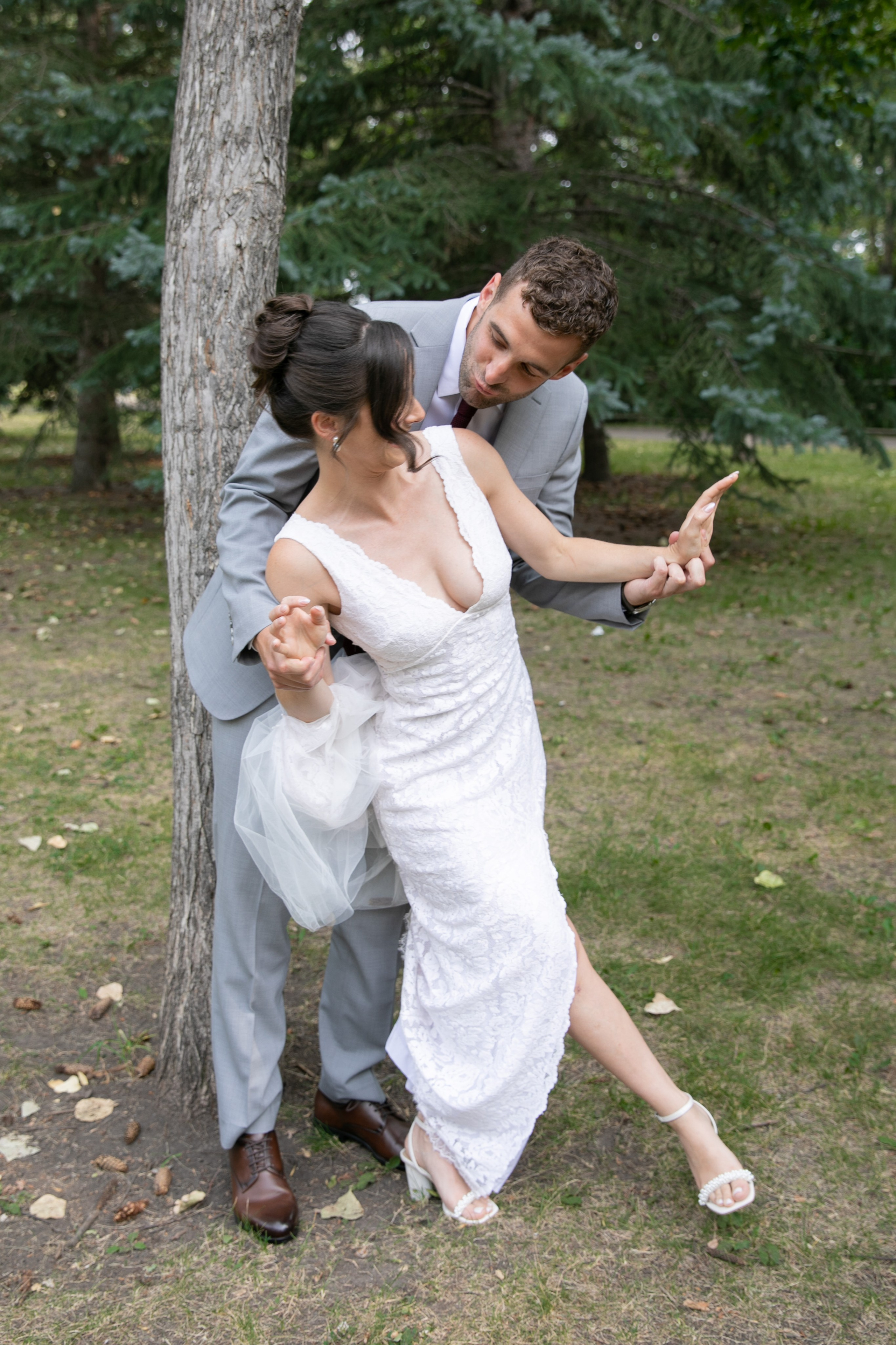 Juan & Julia Wedding. Fotografía accesible en Calgary