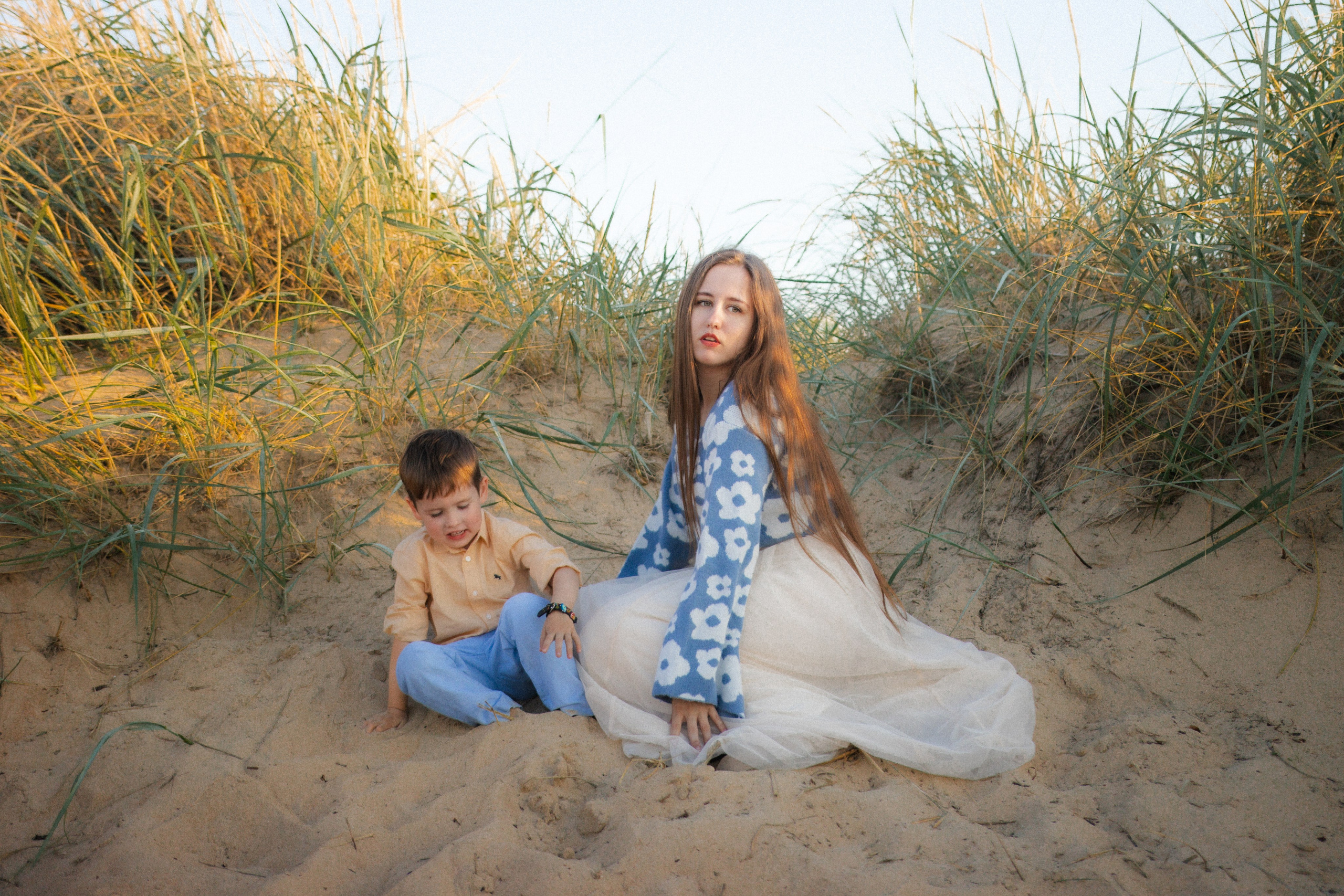 Warm evening in Falkenberg. Photographer in Gothenburg Aleksandra Stroganova