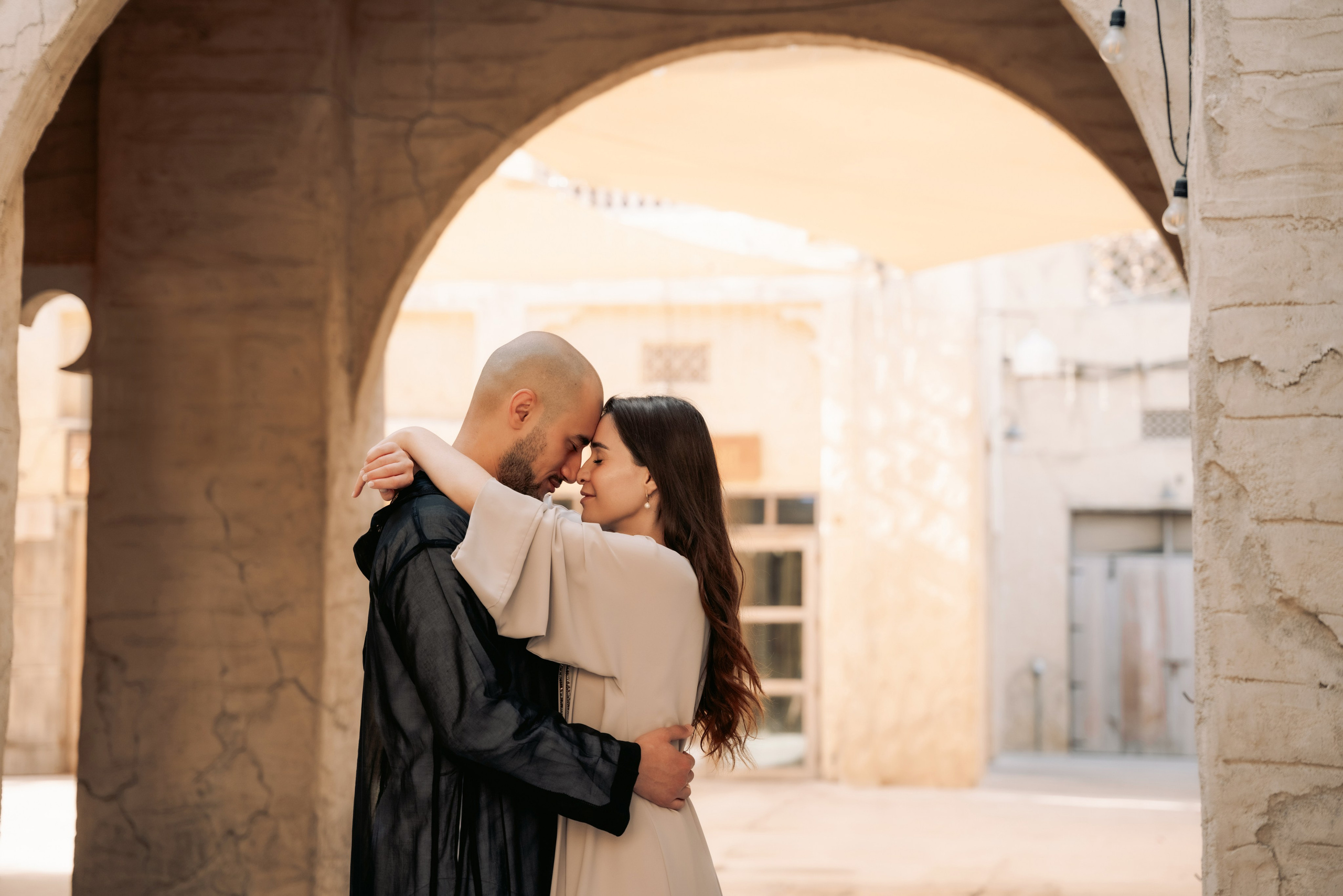 Old Dubai, New Love. Angela Iakovleva — Family Photographer in Dubai
