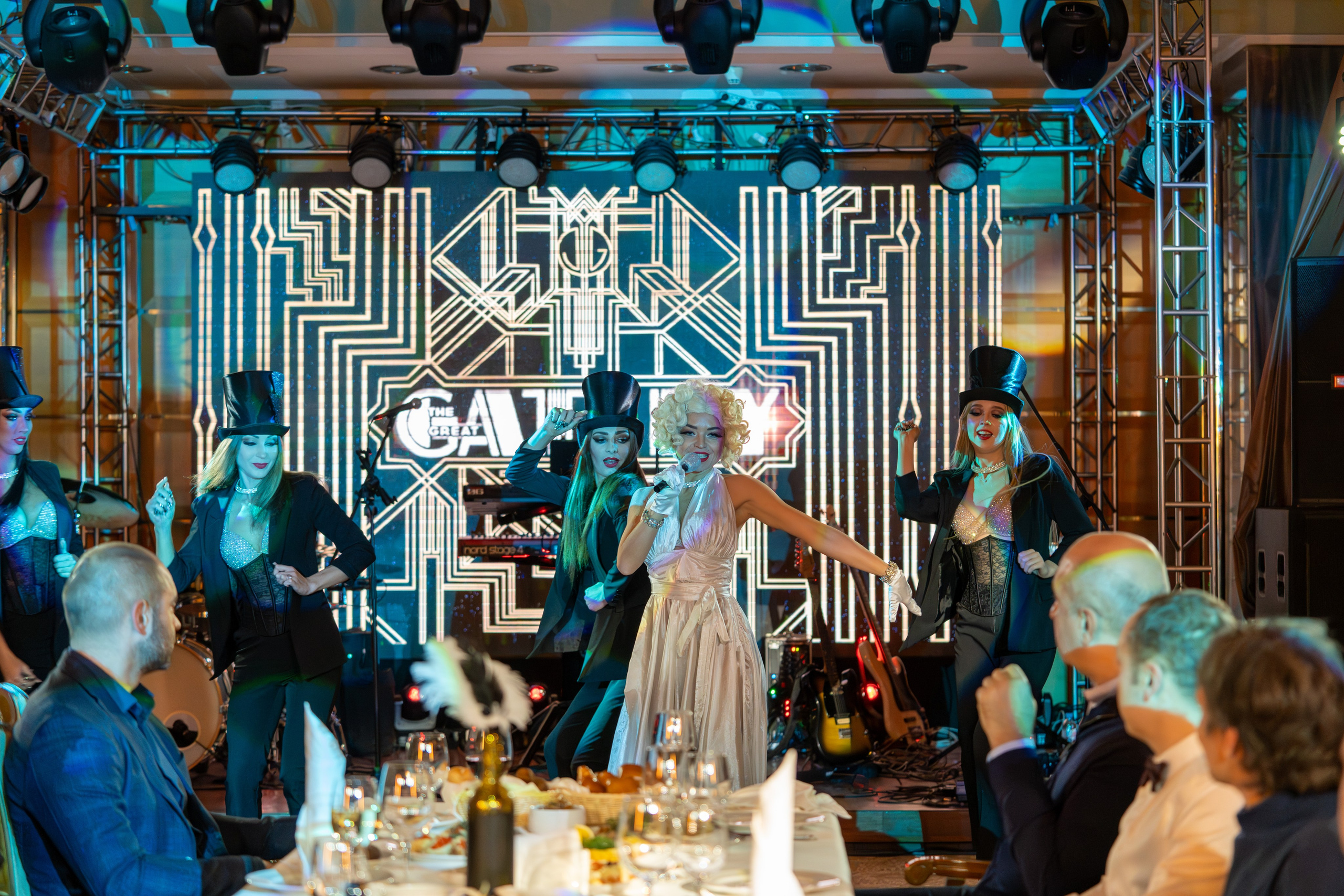 Новый год в стиле Great Gatsby. Репортажный фотограф в Красной Поляне и Сочи Павлюченко Екатерина