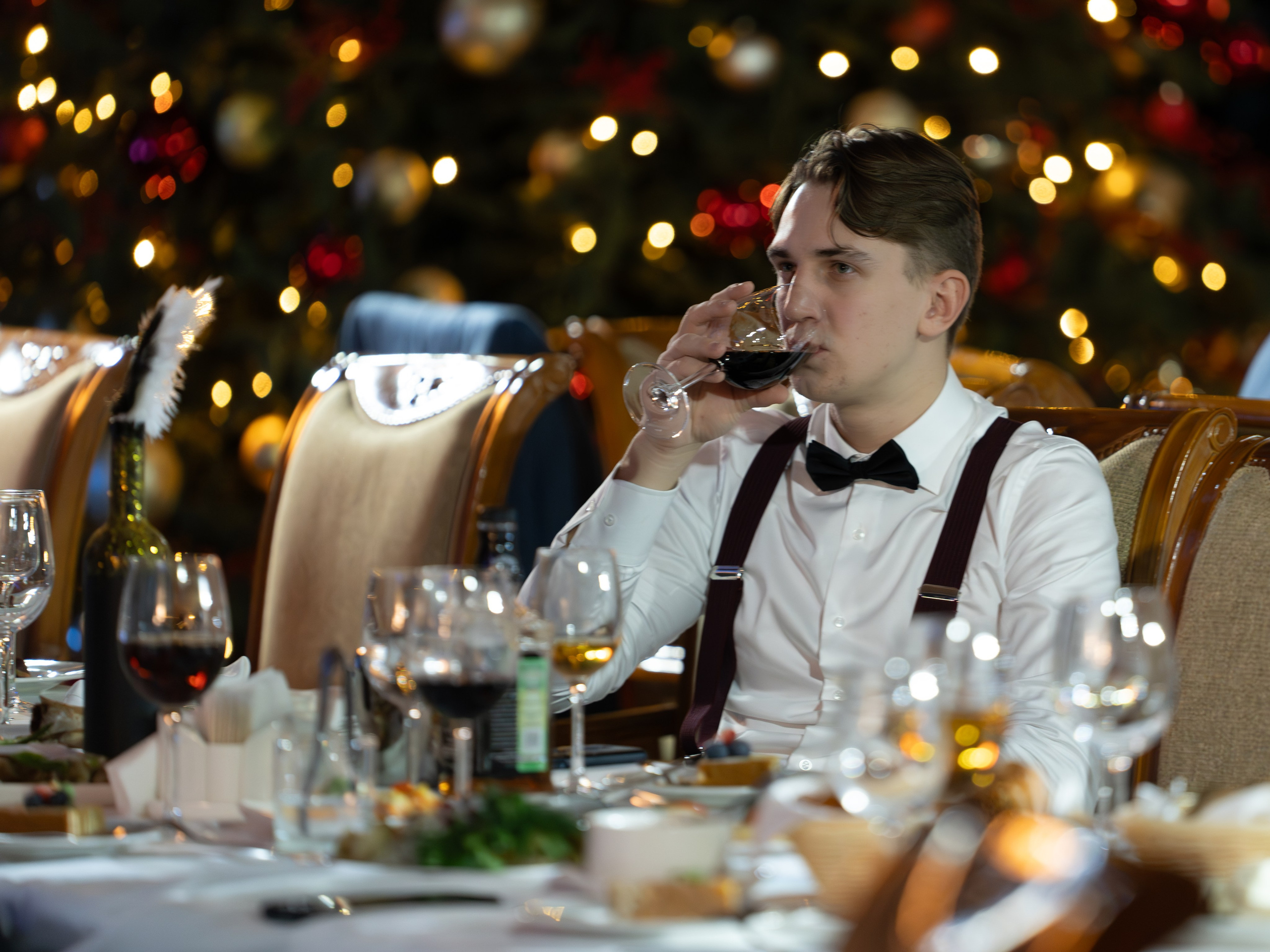 Новый год в стиле Great Gatsby. Репортажный фотограф в Красной Поляне и Сочи Павлюченко Екатерина