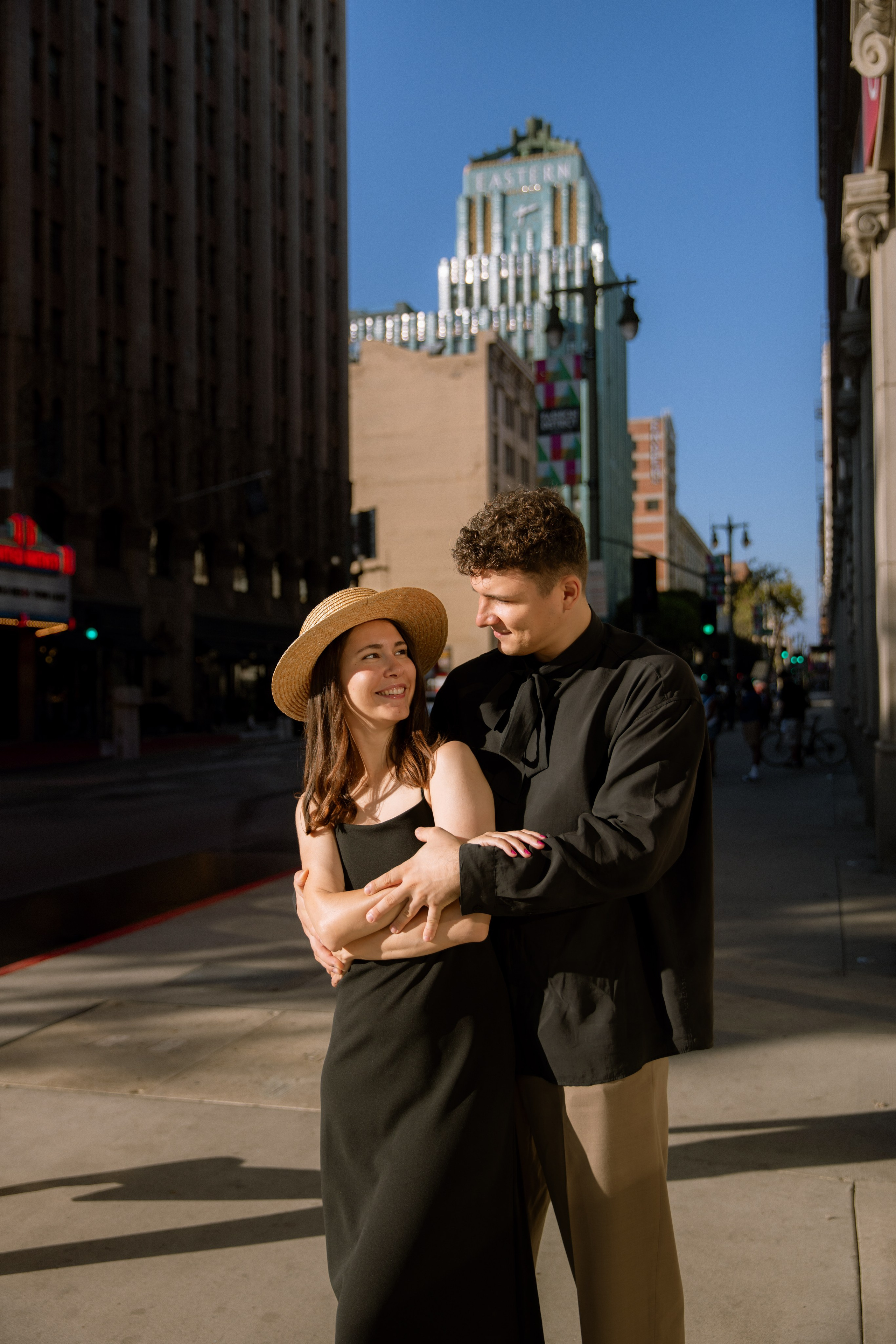 Elina & Yaroslav | Broadway. Photographer in Los Angeles. Julia Ishmuratova