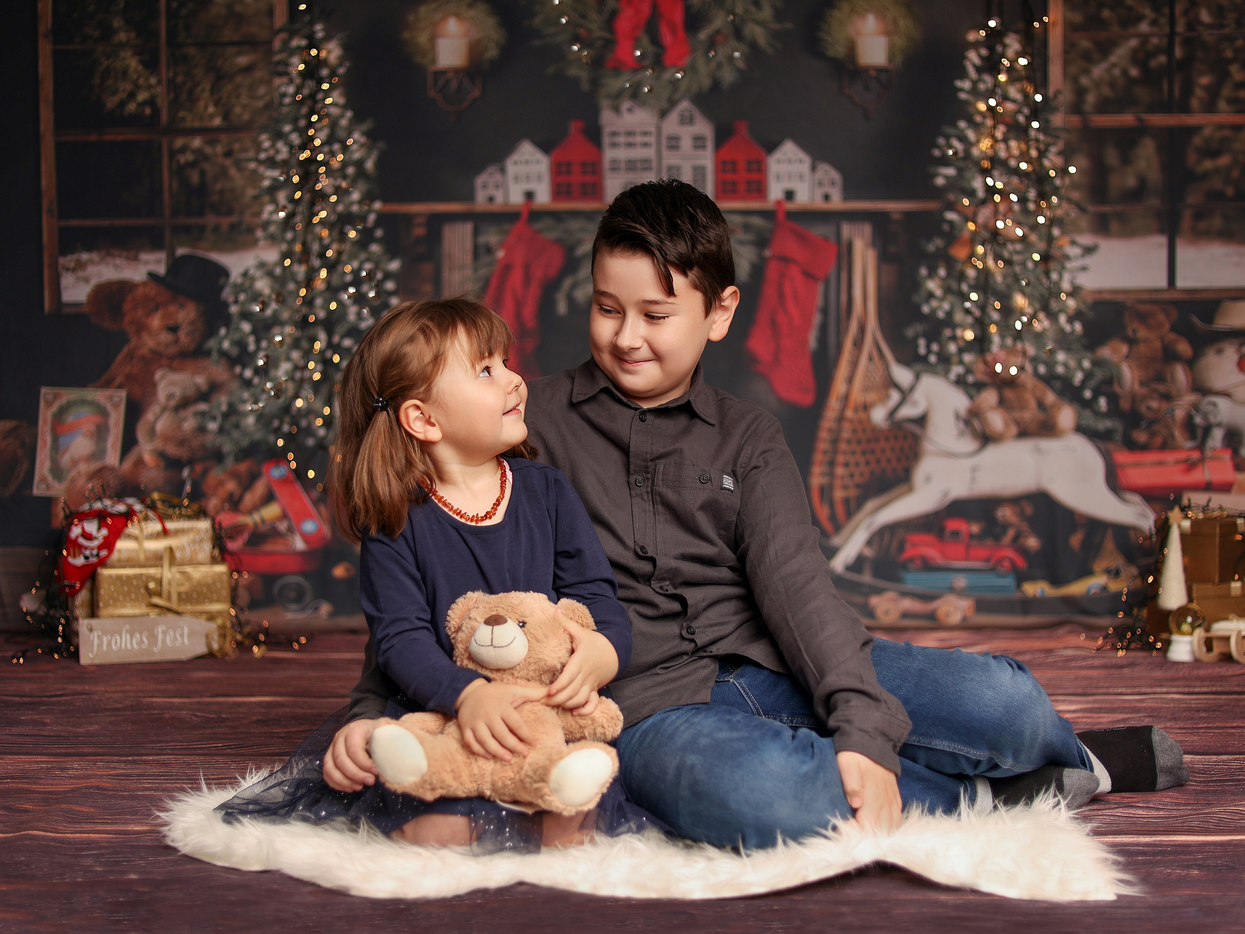 Weihnachtsmärchen. Familien- Fotografin in Marienhafe, Aurich, Emden, Norden, Leer