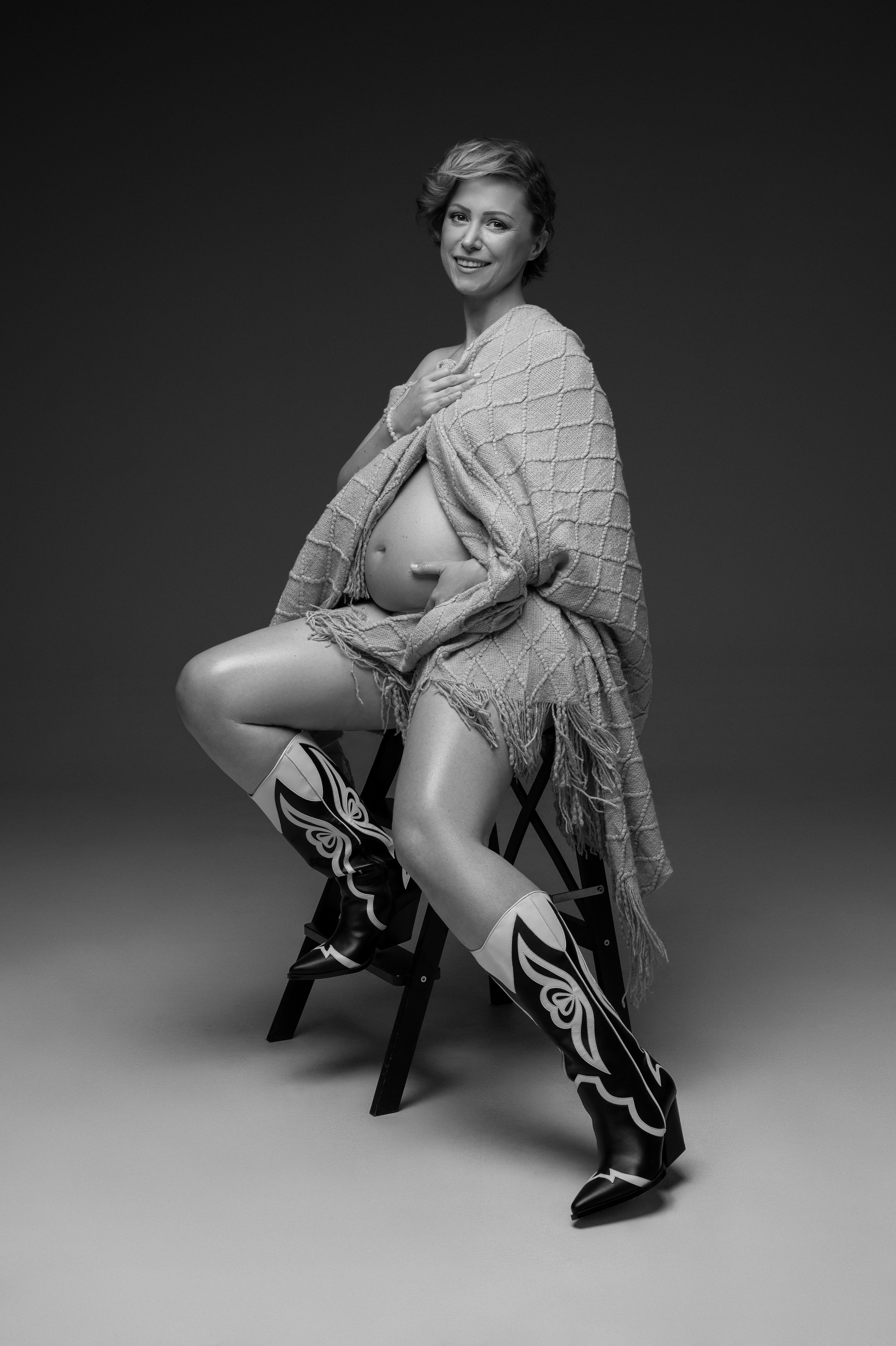 Sasha. Krása tehotenstva v objektíve — Maria Milosovic, tehotenská fotografka