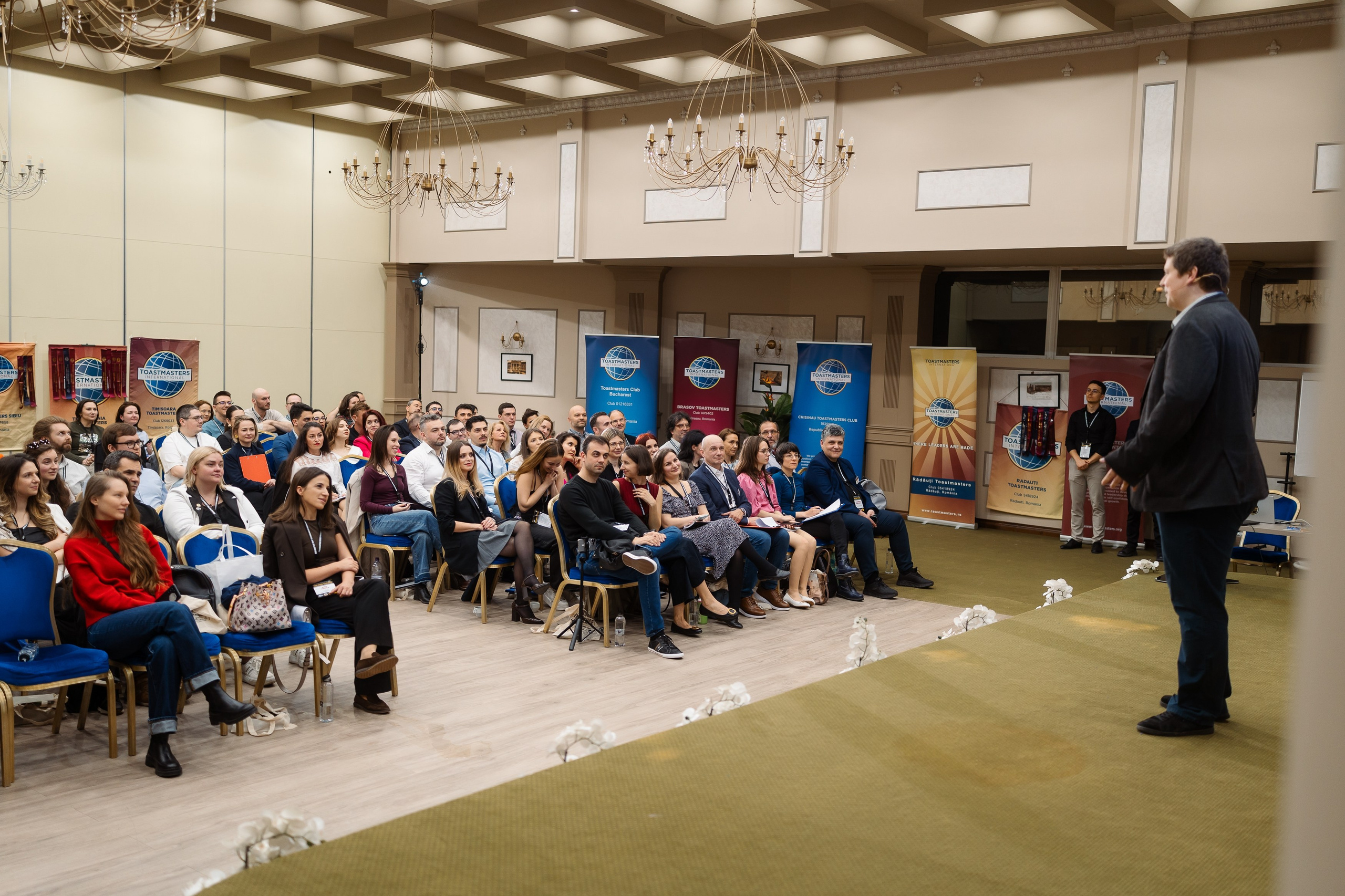 Toastmasters Conference. Marius Ciocan
