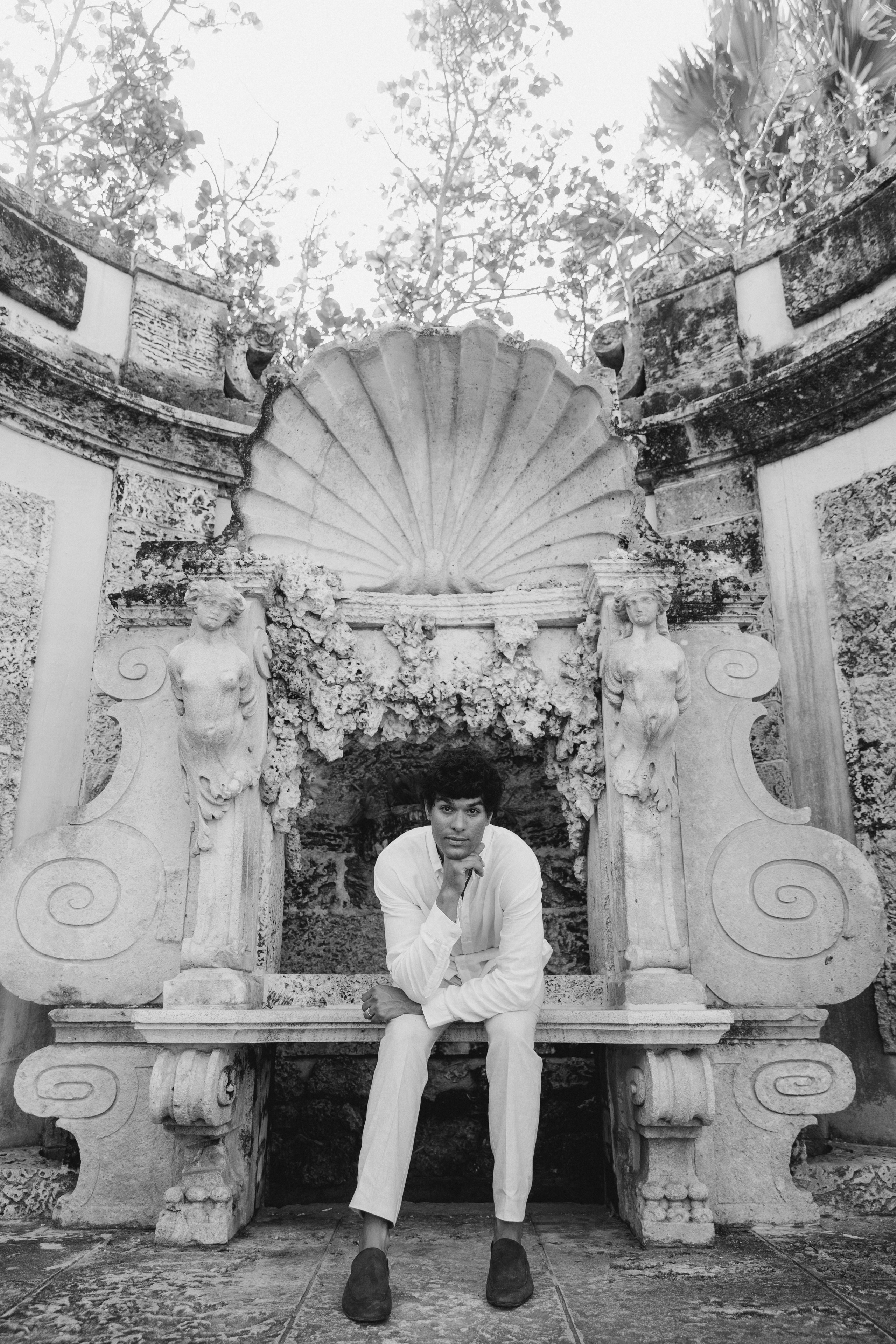 Lindsay & Kirk | Elopement at Vizcaya Museum & Gardens