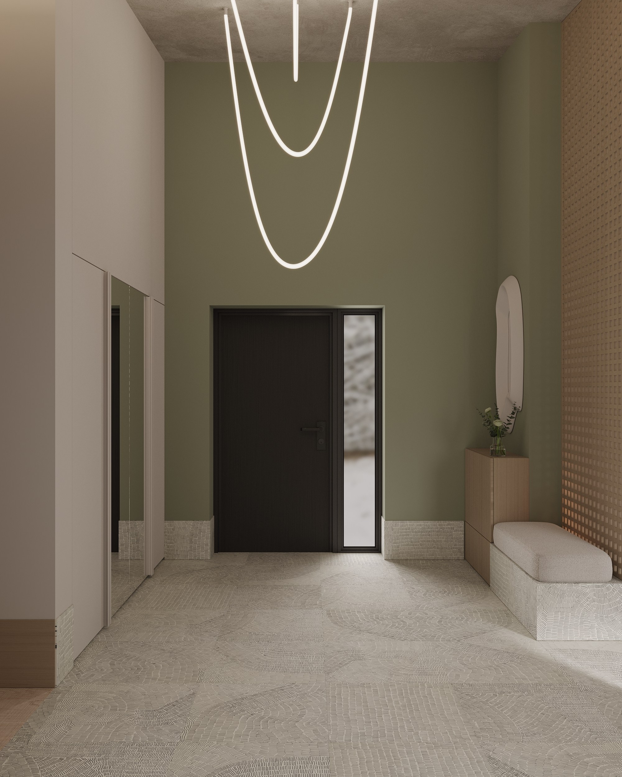 Butterfly House. Simple Archs — high quality visualizations for your interior projects