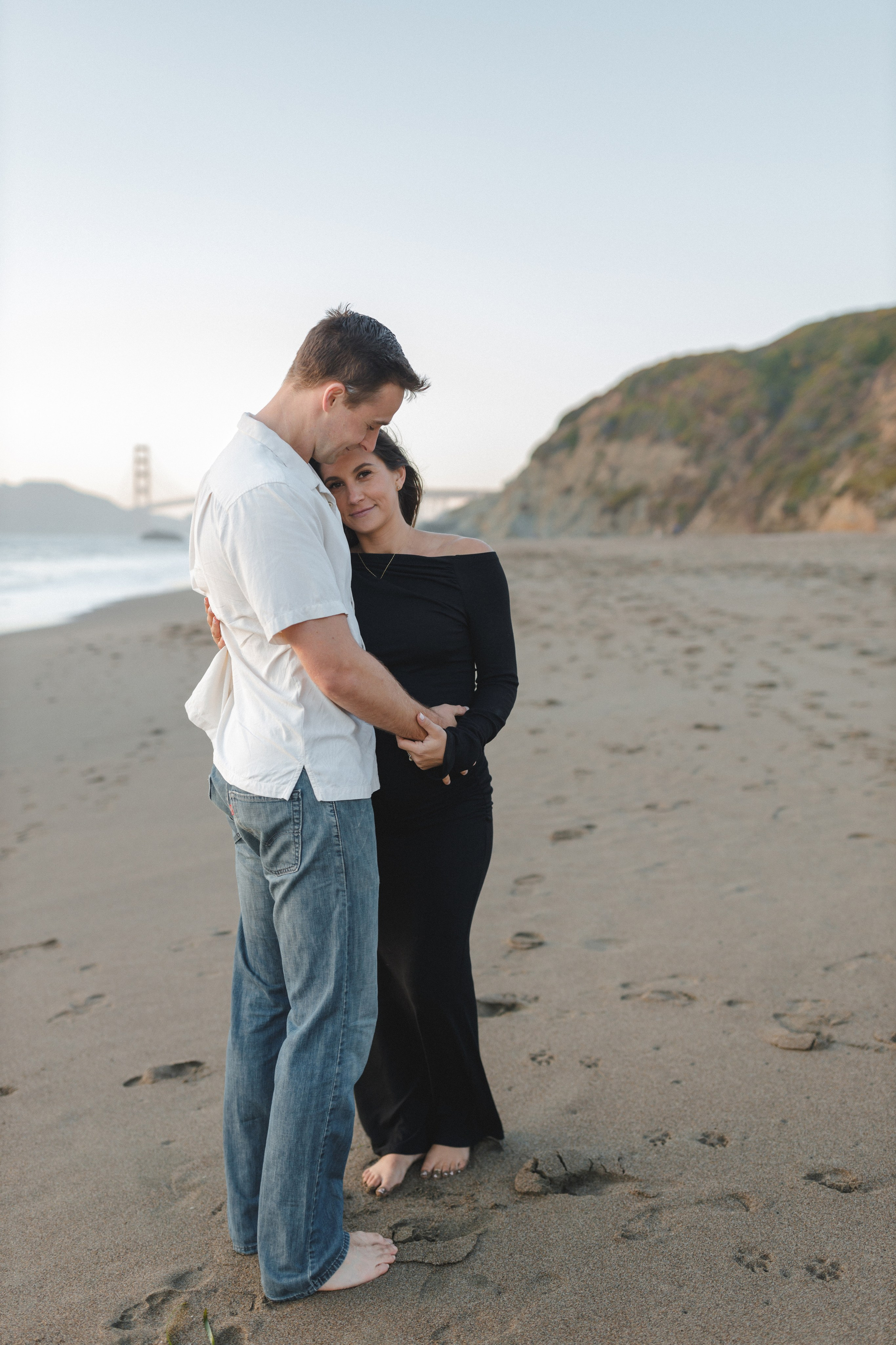 New Beginnings at Baker Beach. Maternity, newborn photographer in the Bay Area|Iryna Rakivnenko