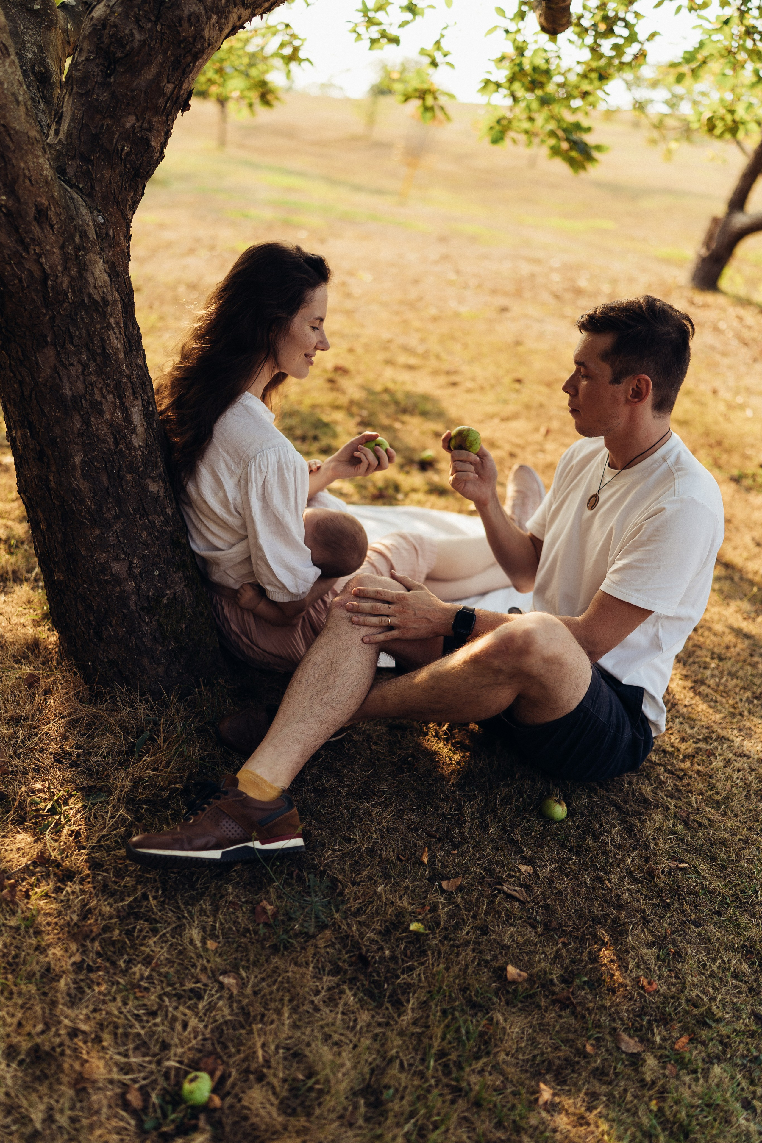 Ира, Костя, Ваня. Family photographer in Oviedo — Yana Razina