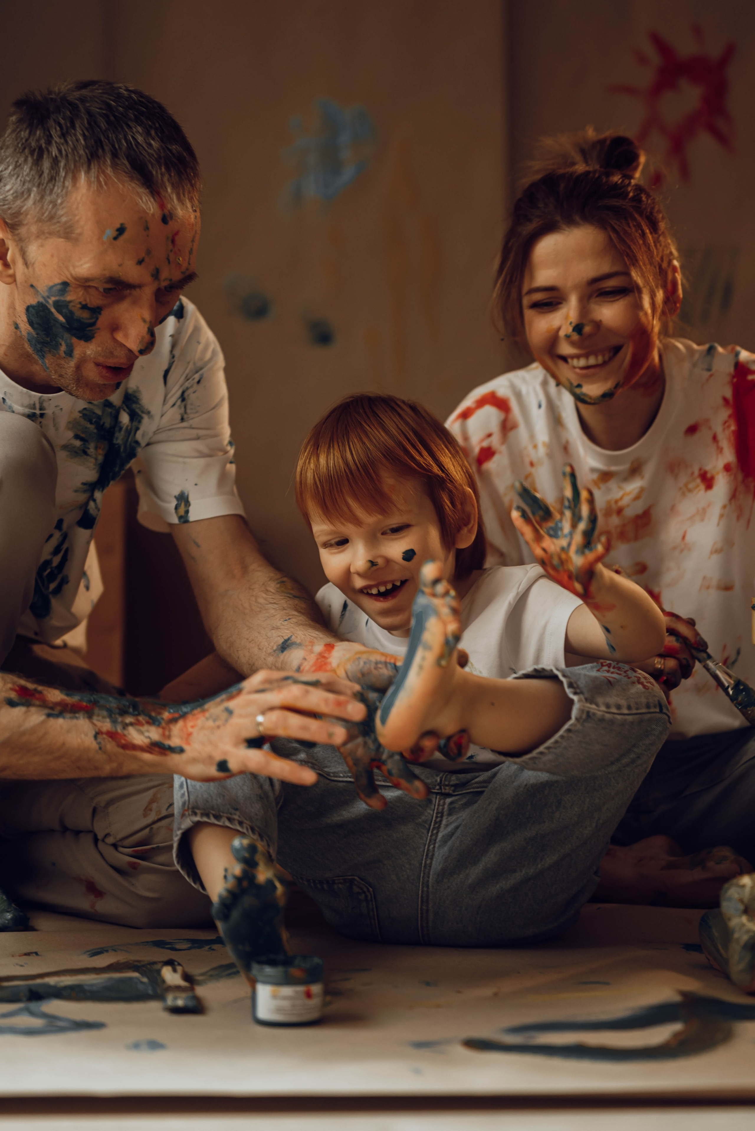 Полина, Вова и Назар. Фотограф Ирина Новикова