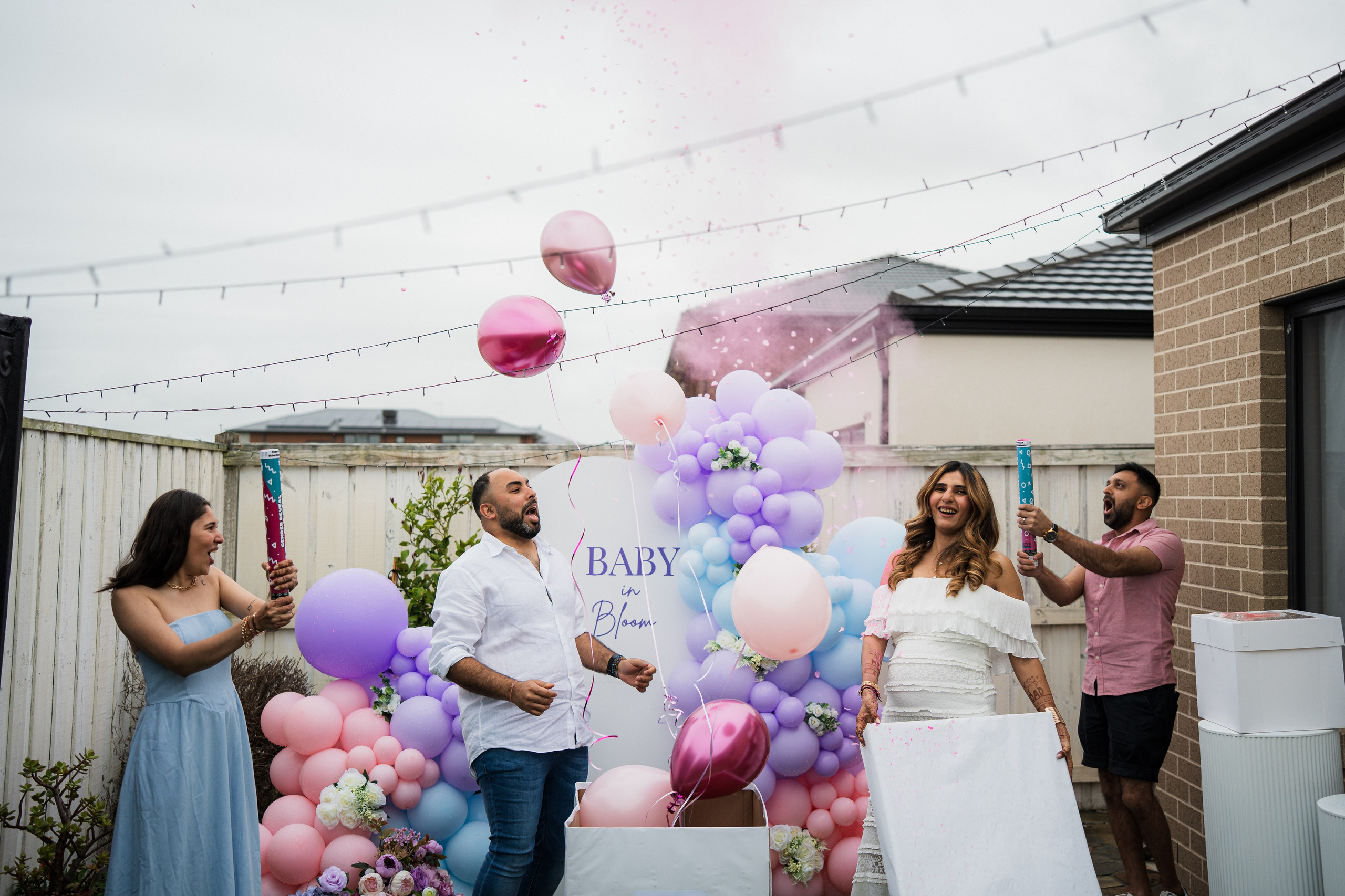Bindiya gender reveal. JY Productions