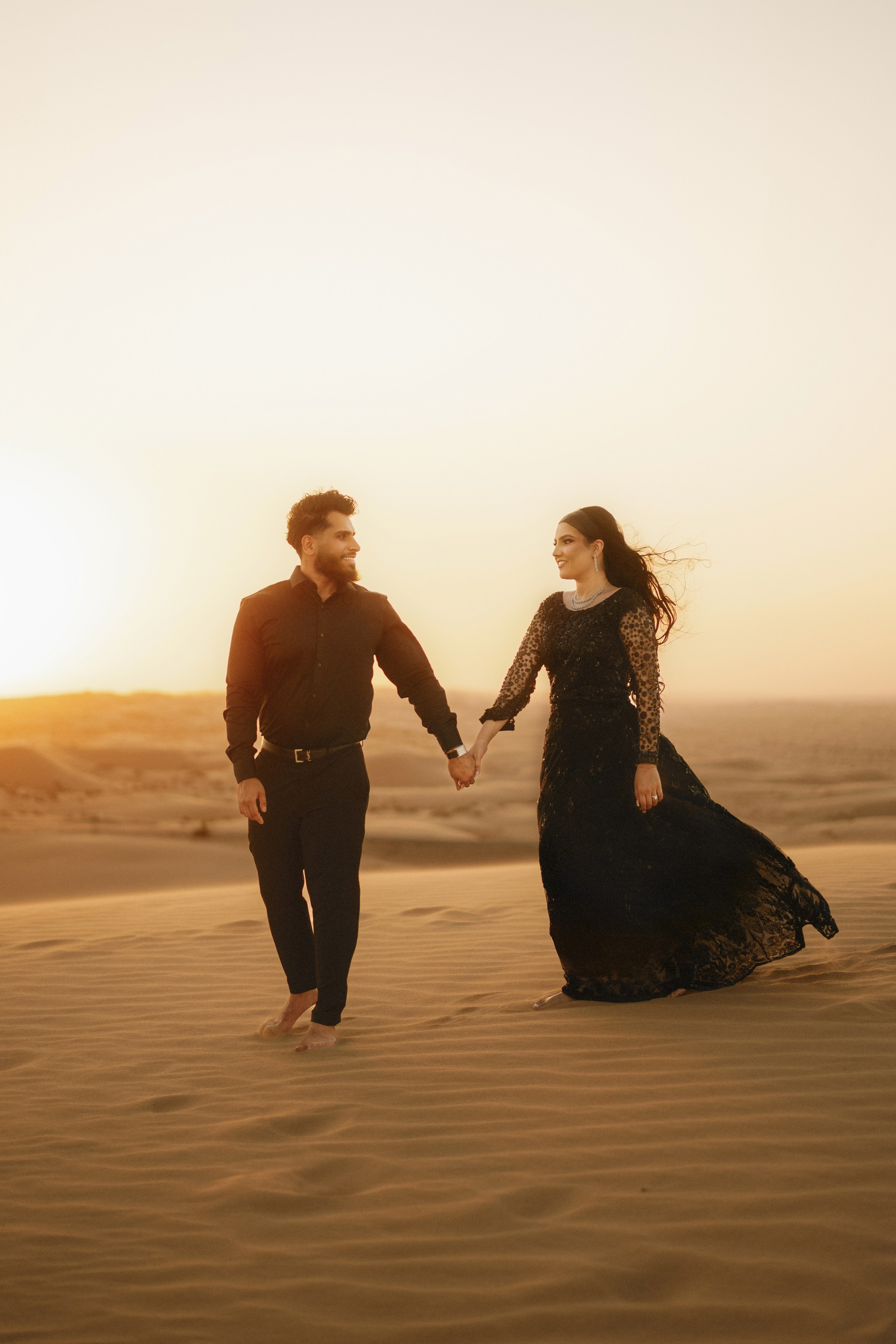 Elopement at Glamis Sand Dunes California. Wedding Photography & Videography Team in California, Los Angeles, San Francisco, San Diego and Travel