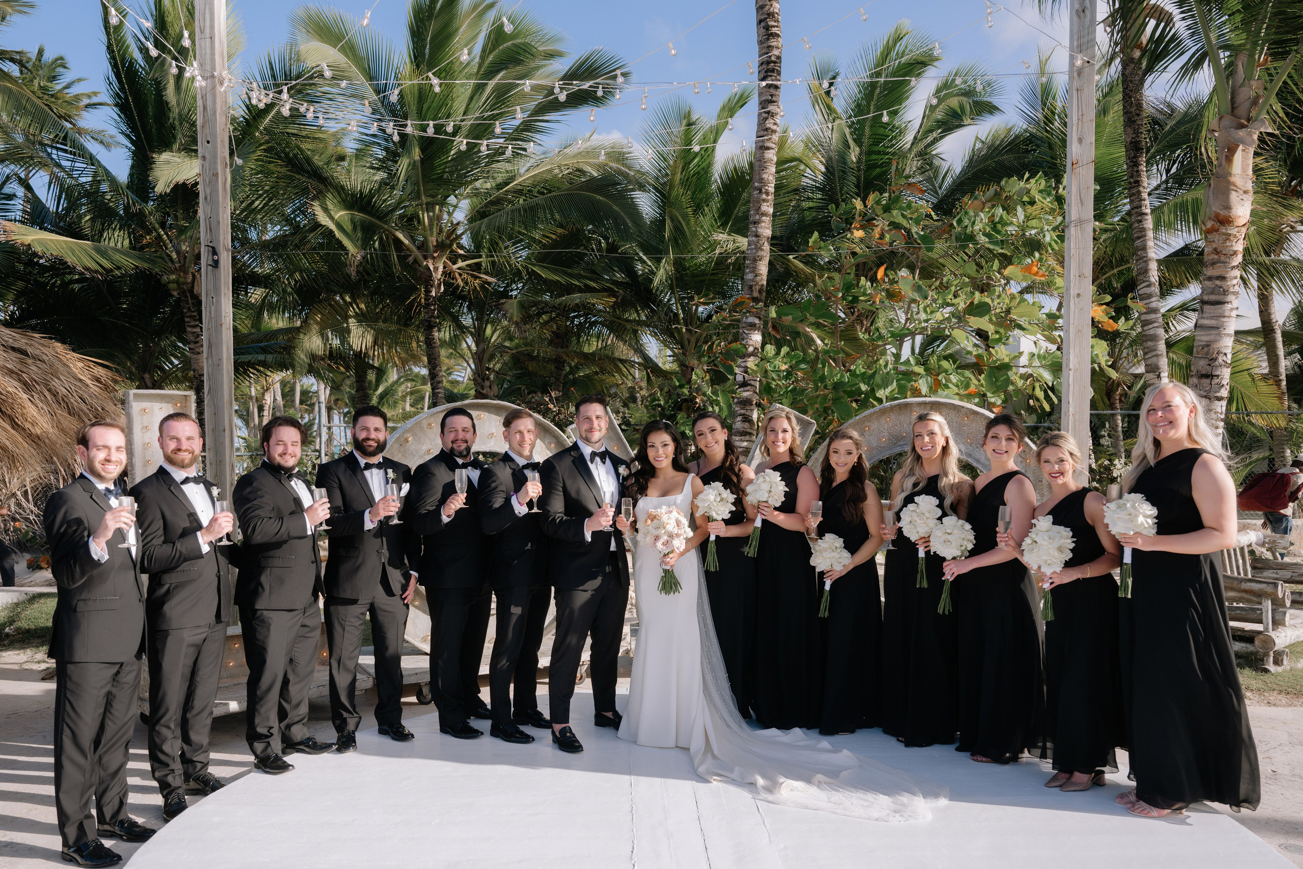 Vyvy & Evan’s Dream Wedding at Kukua Beach Club — Punta Cana Venue