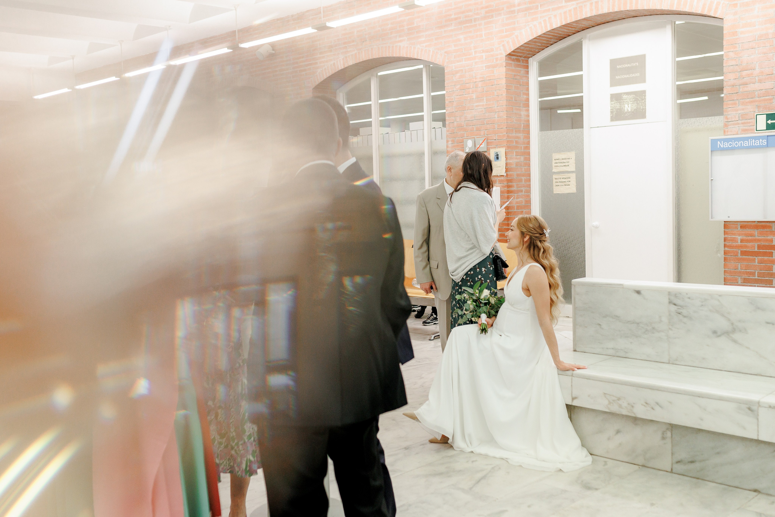 Katy & Tomm, City Wedding. Wedding Photographer in Barcelona Lana Alekhina