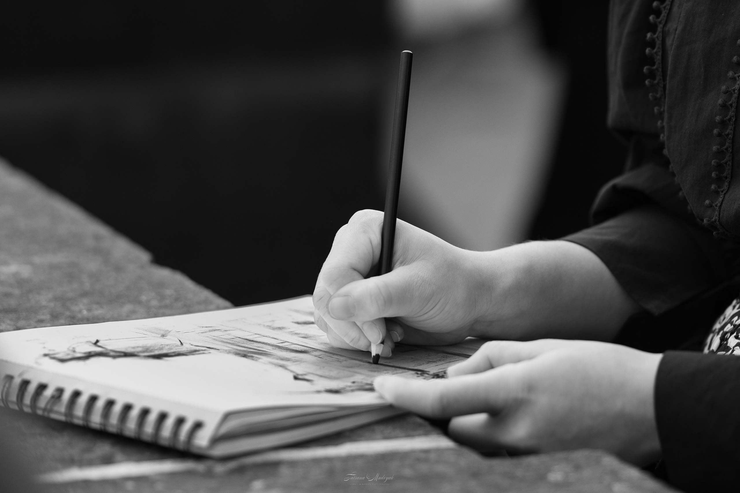 Urbansketchers Dresden. Family & Maternity Photographer in Dresden Tatiana Mudryak