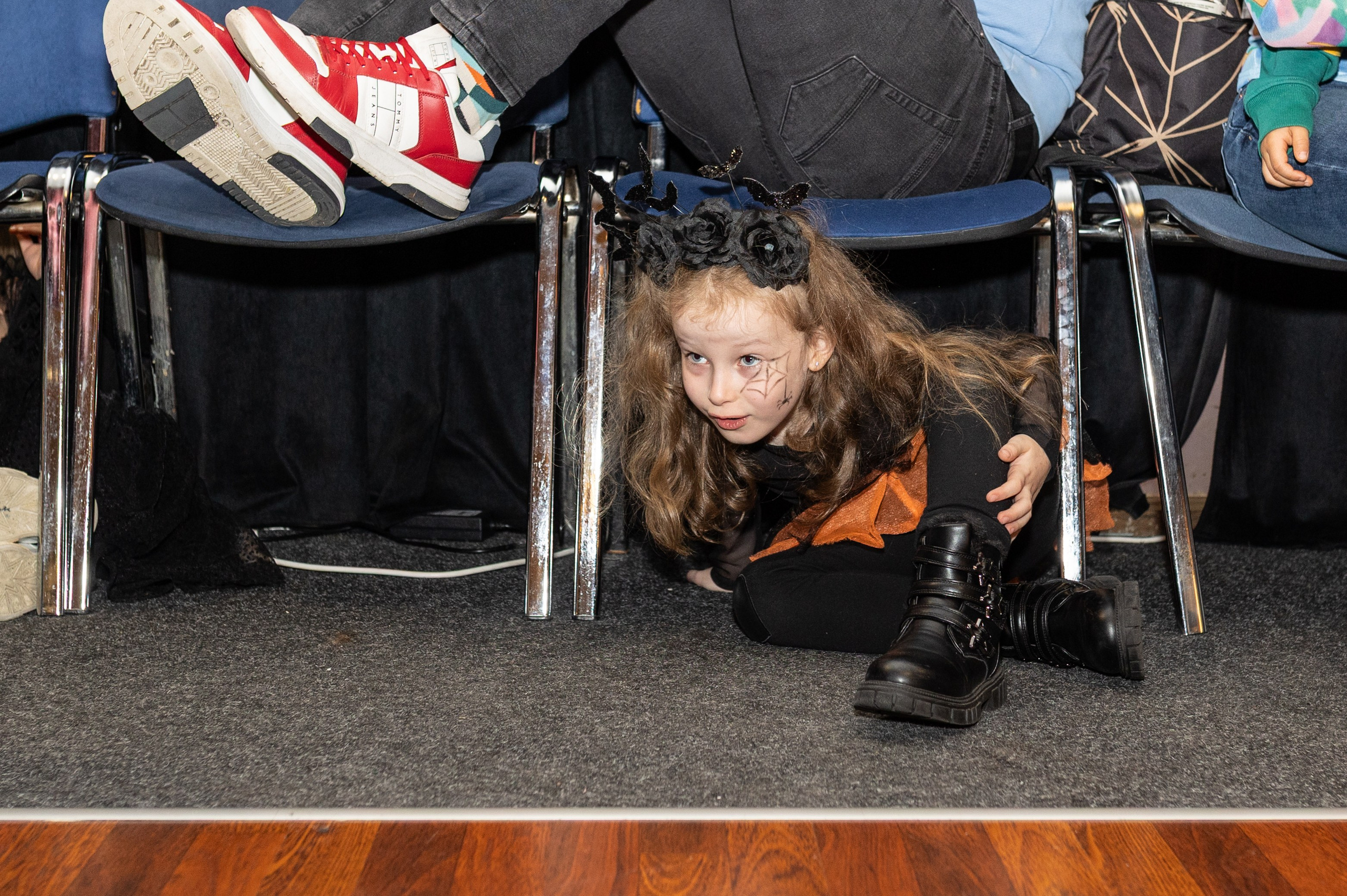 Leo dance studio Helloween 2025. Семейный и детский фотограф в Варшаве Мила Бобровская