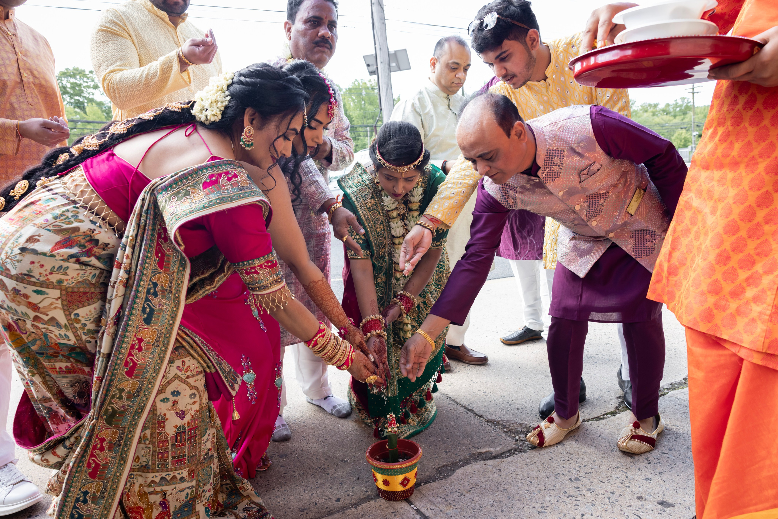 Purva and Vivek. Irina Ermak wedding photographer in New York