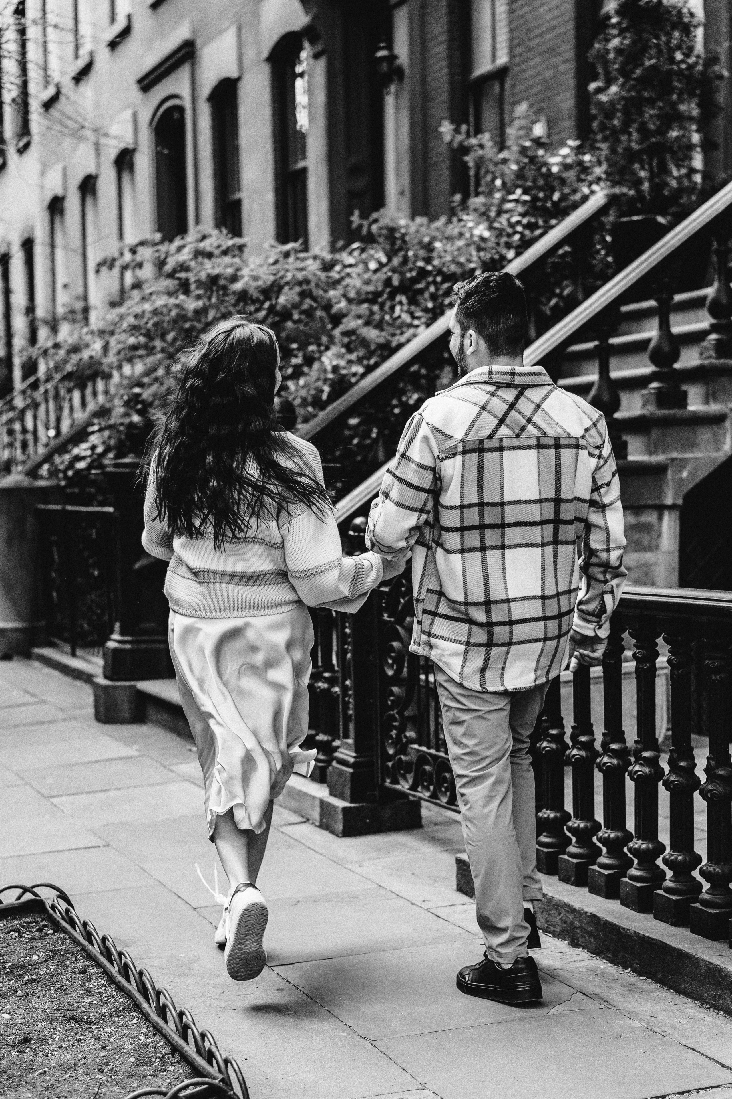 Couple photoshoot in Greenwich Village. M Atelier | Art Portraits