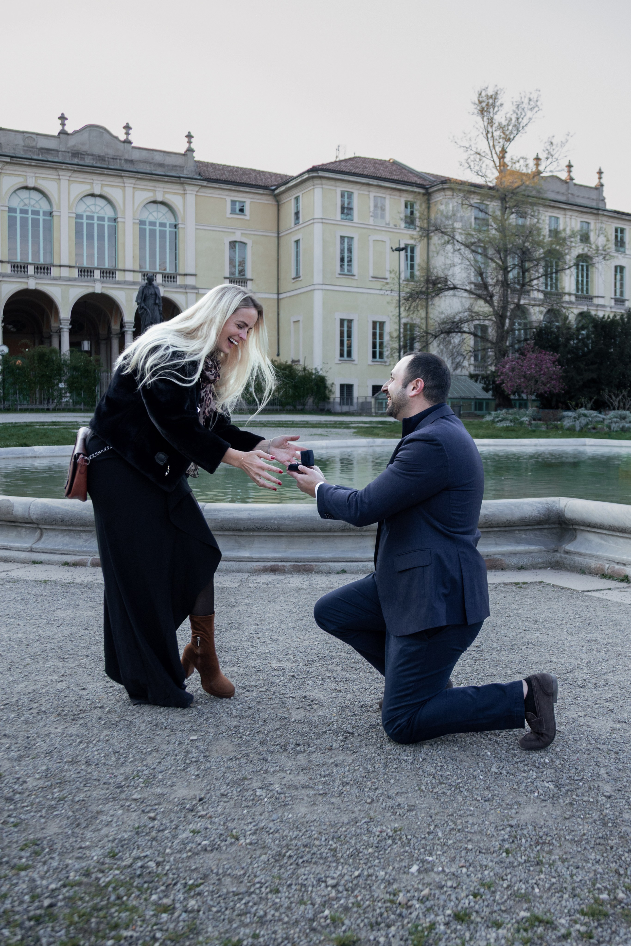 Proposal David and Marit. Photographer in Milan |Mila Pro Photo