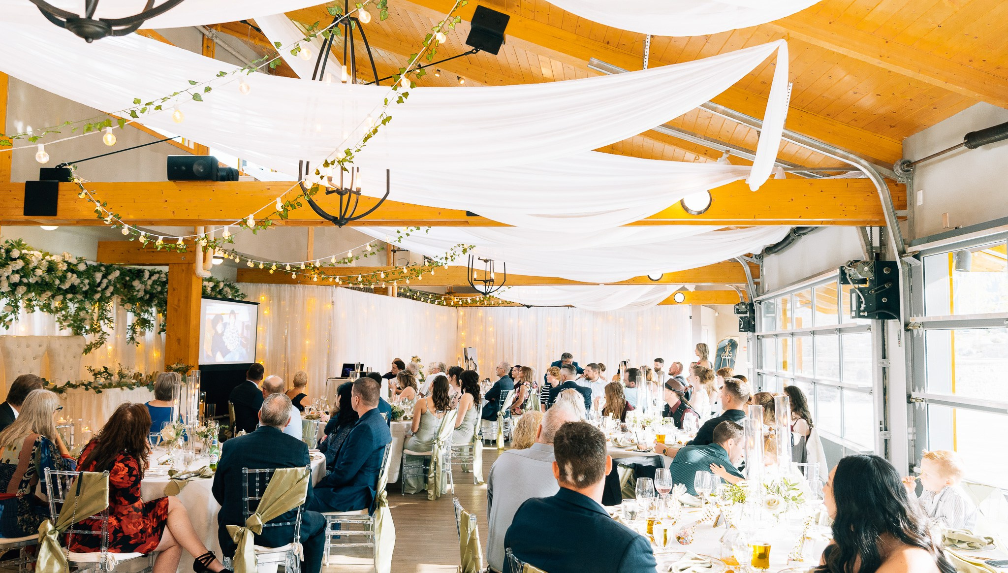 Wedding in a Bragg Creek, Alberta