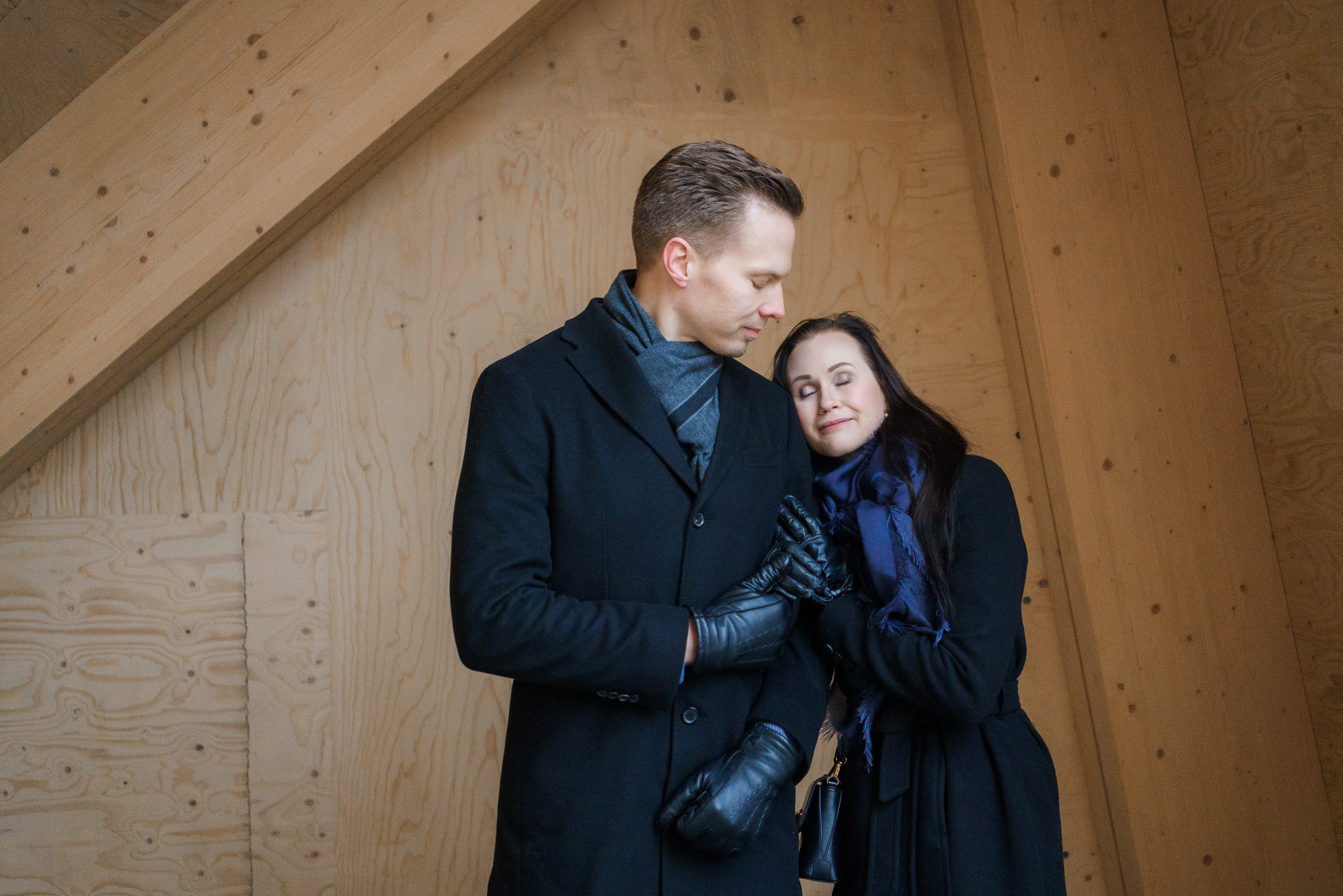 J&S, kihlakuvaus Helsingin keskustassa