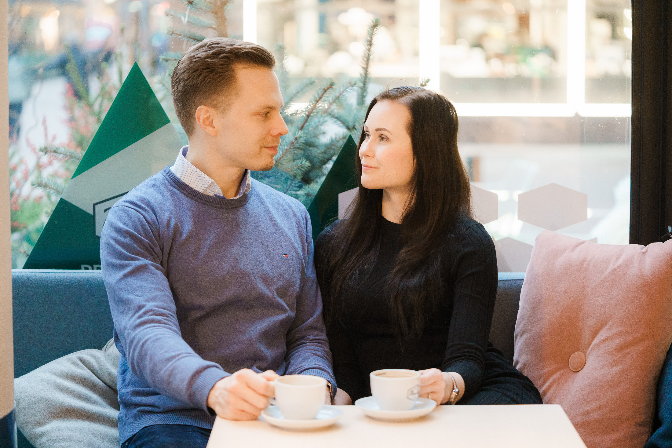 J&S, kihlakuvaus Helsingin keskustassa