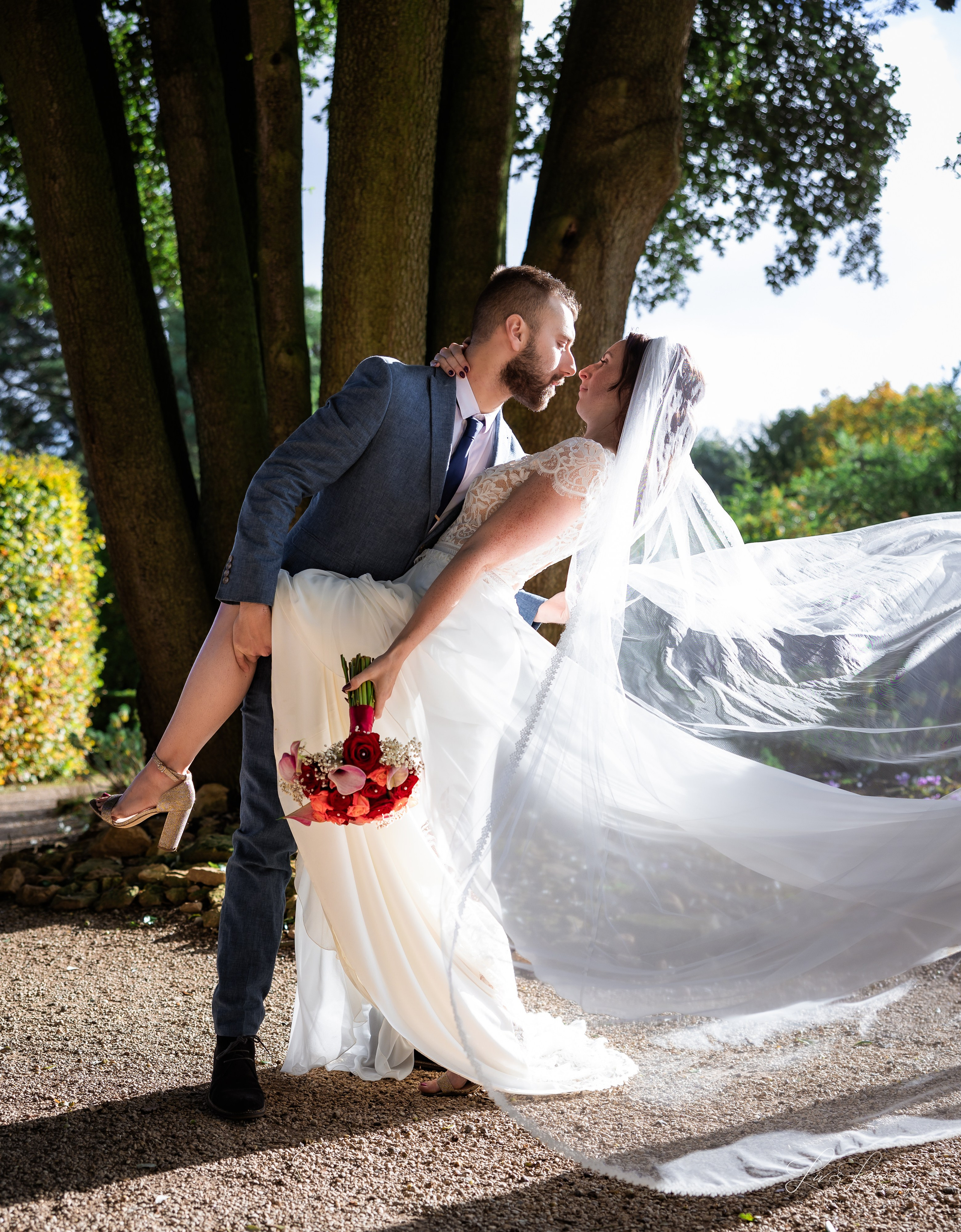 Amy and Dom. Wedding and boudoir photography by Liv and Laura