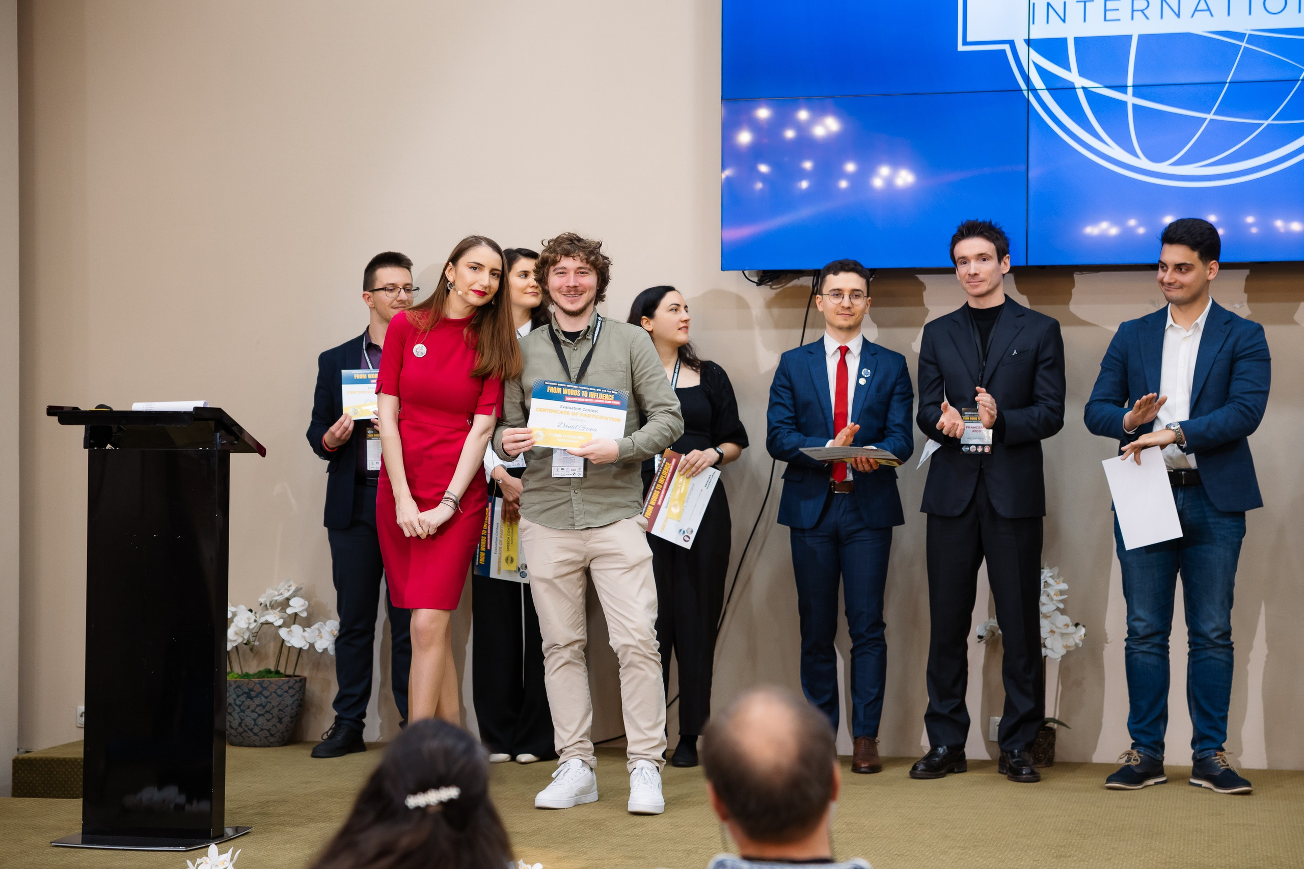 Toastmasters Conference. Marius Ciocan