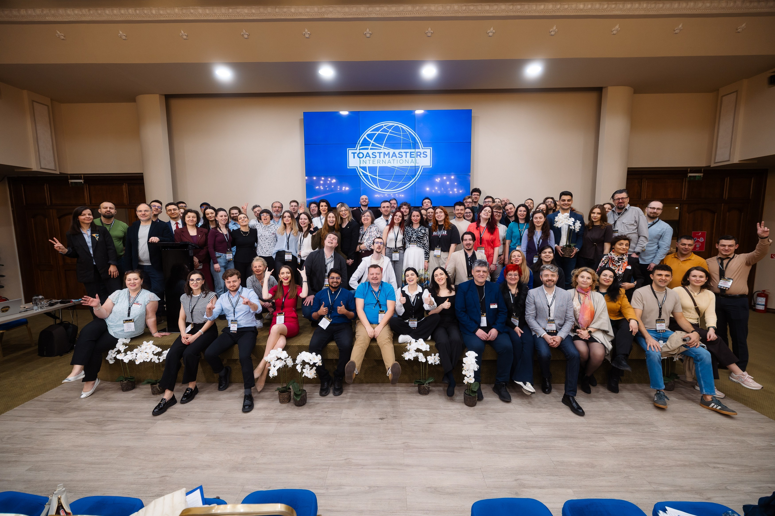 Toastmasters Conference. Marius Ciocan