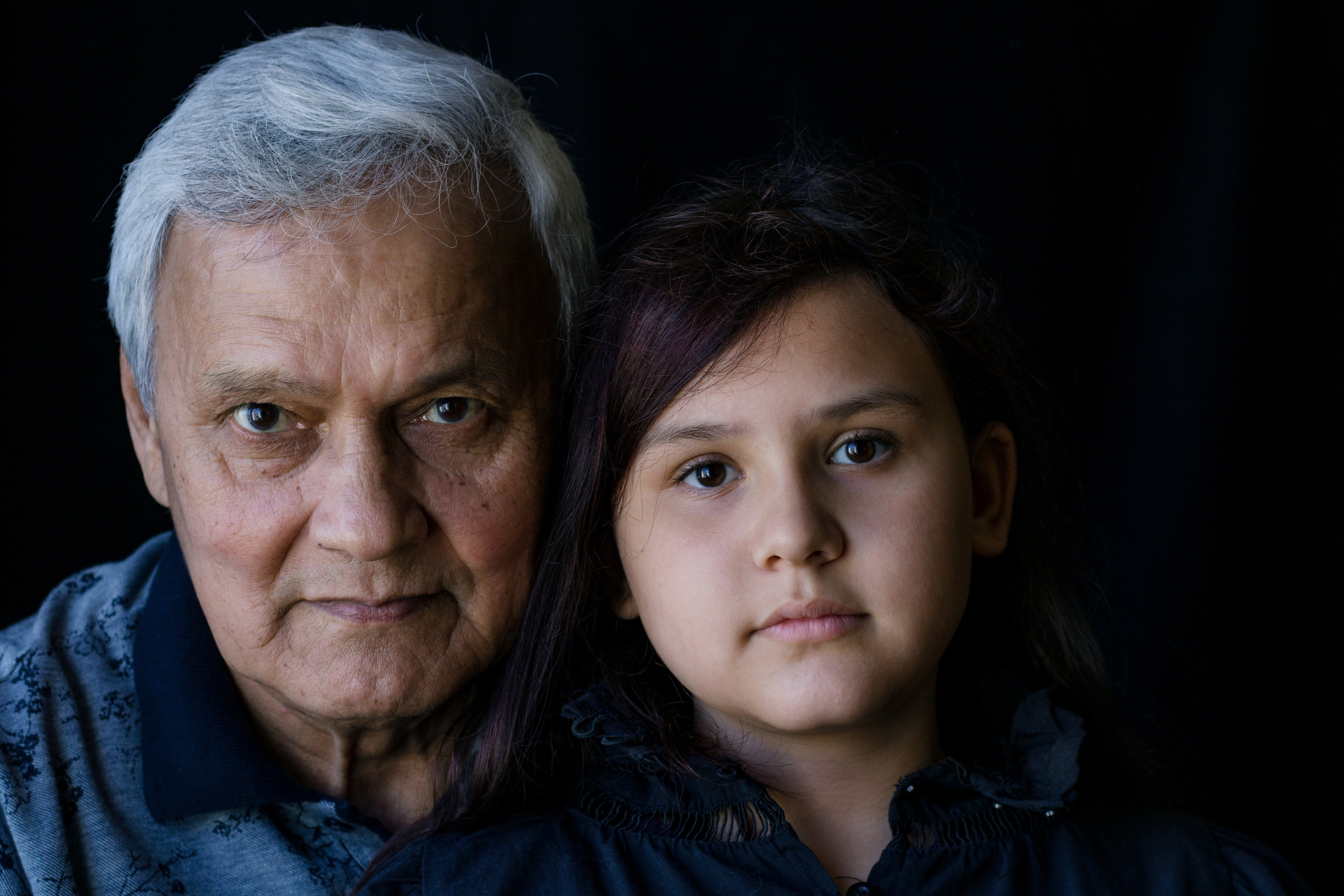 Babam ve kızım. Фотограф Рената Каман. Анталия, Турция